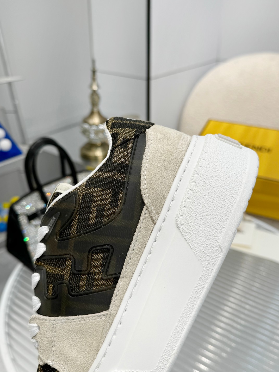 Fendi Louis Vuitton Male Sneakers Mesh Breathable M-s