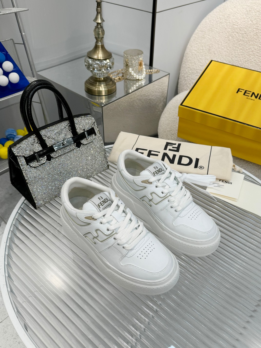 Fendi Louis Vuitton Male Sneakers Mesh Breathable M-s