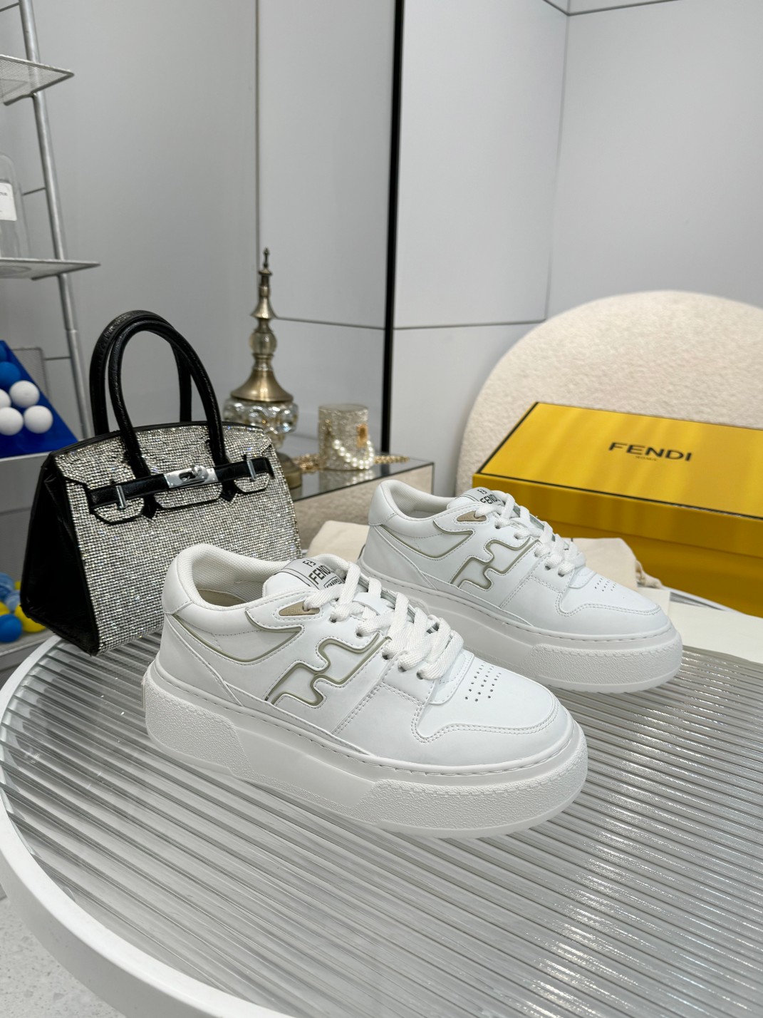 Fendi Louis Vuitton Male Sneakers Mesh Breathable M-s