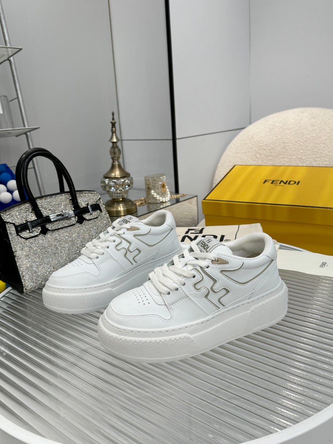 Fendi Louis Vuitton Male Sneakers Mesh Breathable M-s