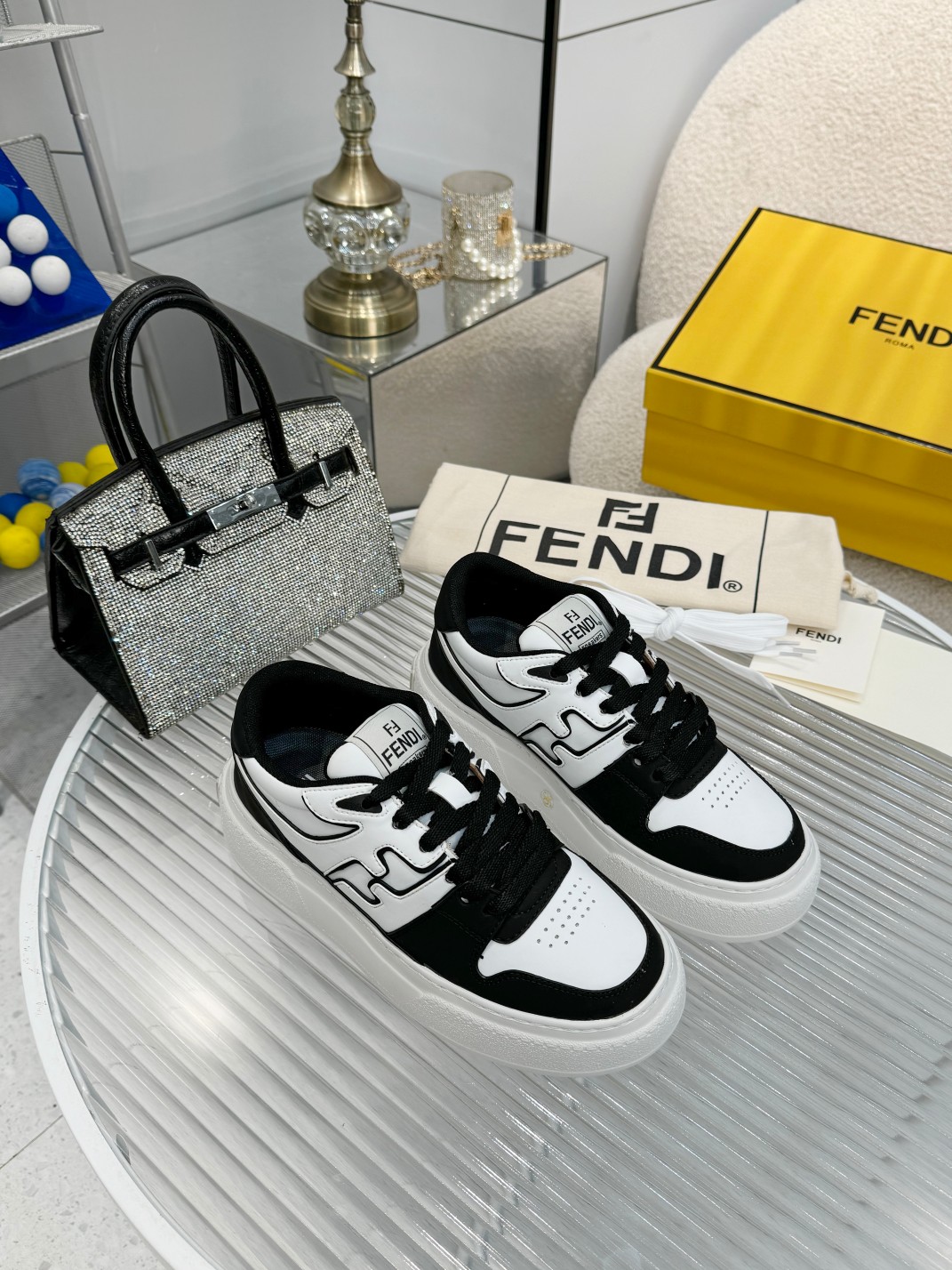 Fendi Louis Vuitton Male Sneakers Mesh Breathable M-s