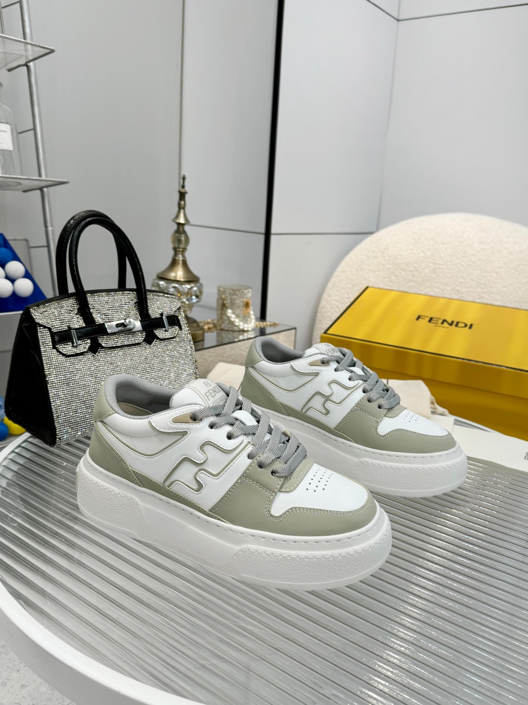 Fendi Louis Vuitton Male Sneakers Mesh Breathable M-s