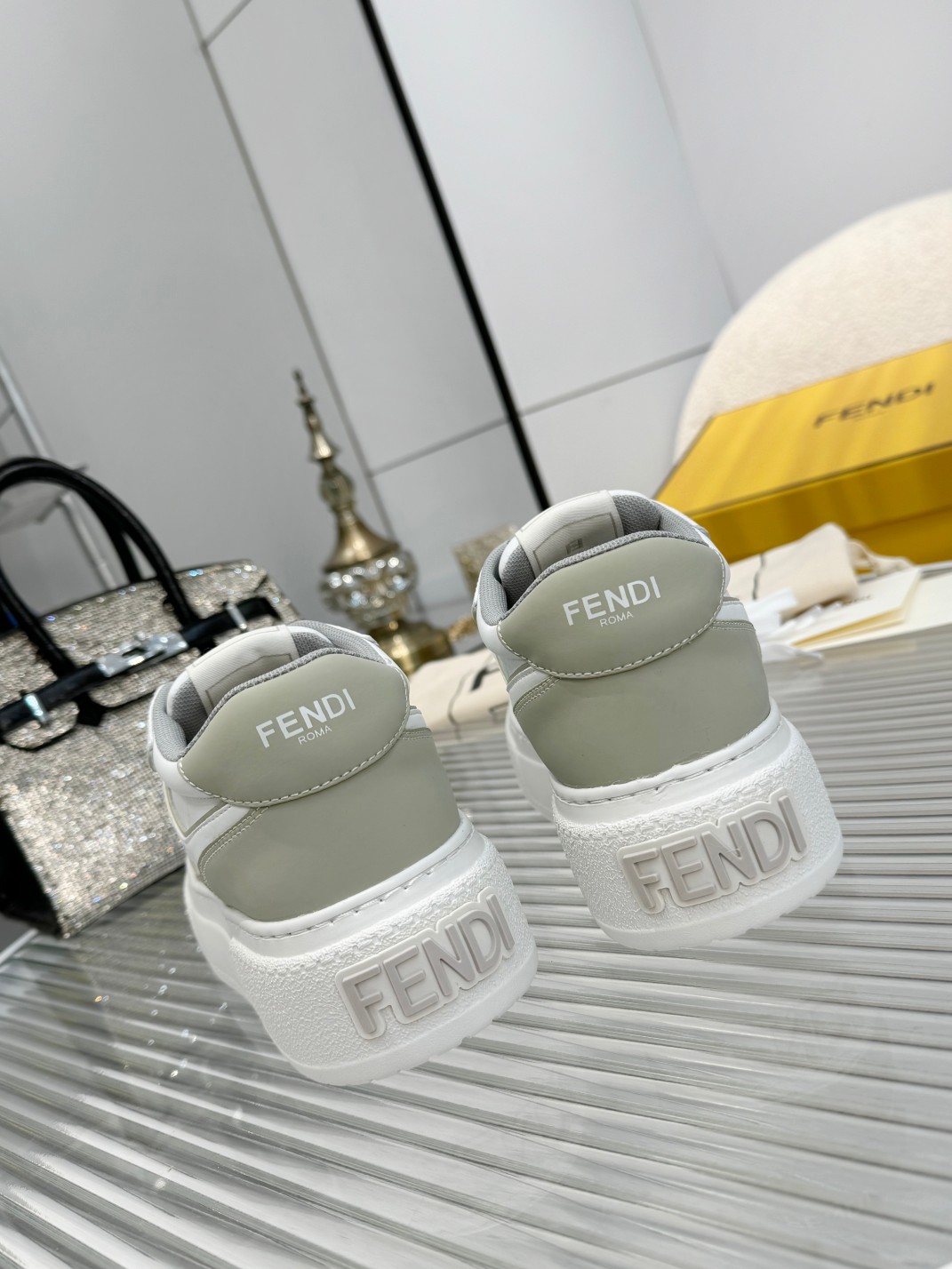 Fendi Louis Vuitton Male Sneakers Mesh Breathable M-s