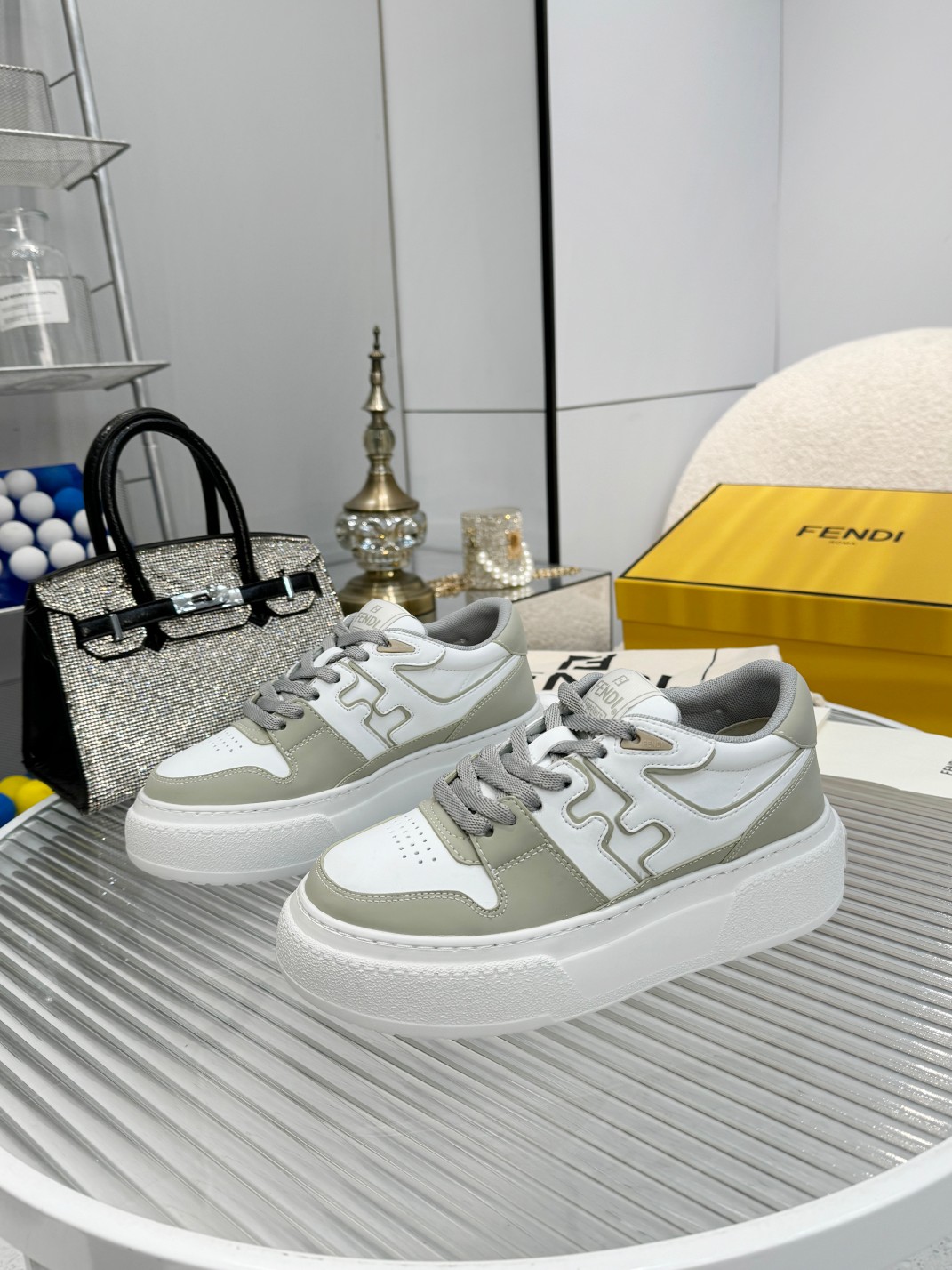 Fendi Louis Vuitton Male Sneakers Mesh Breathable M-s