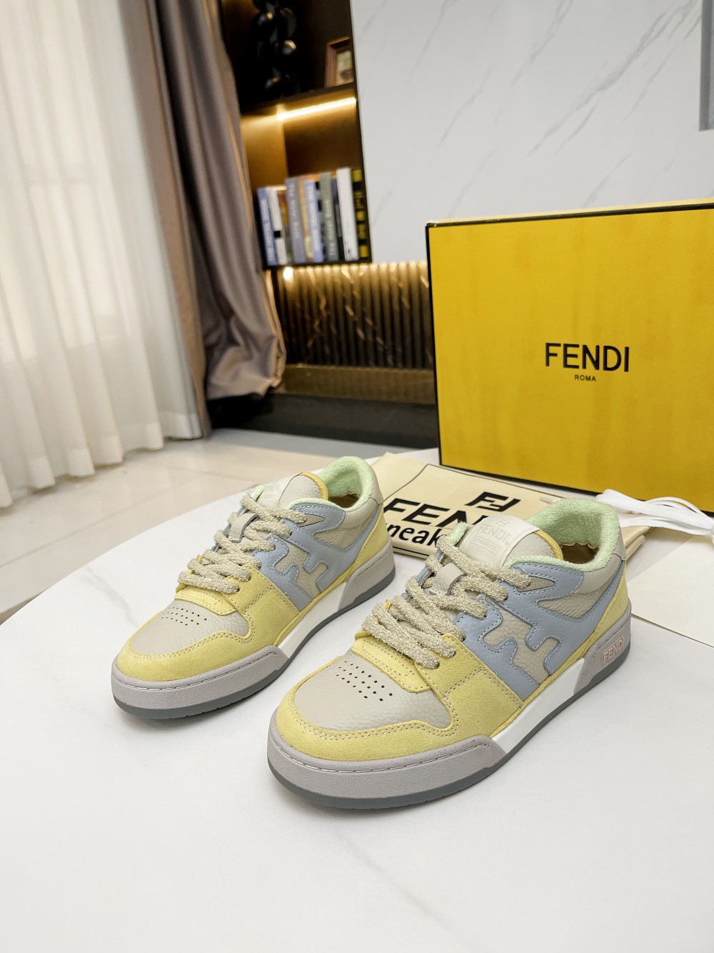 Fendi Louis Vuitton Male Sneakers Mesh Breathable M-s