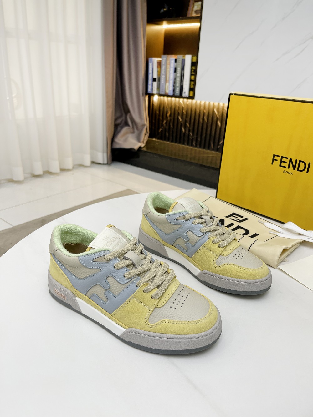Fendi Louis Vuitton Male Sneakers Mesh Breathable M-s