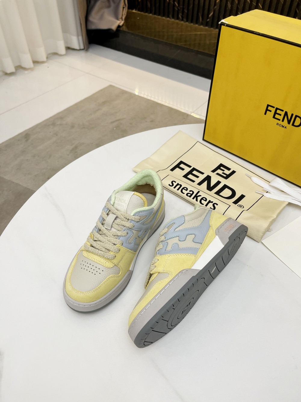 Fendi Louis Vuitton Male Sneakers Mesh Breathable M-s