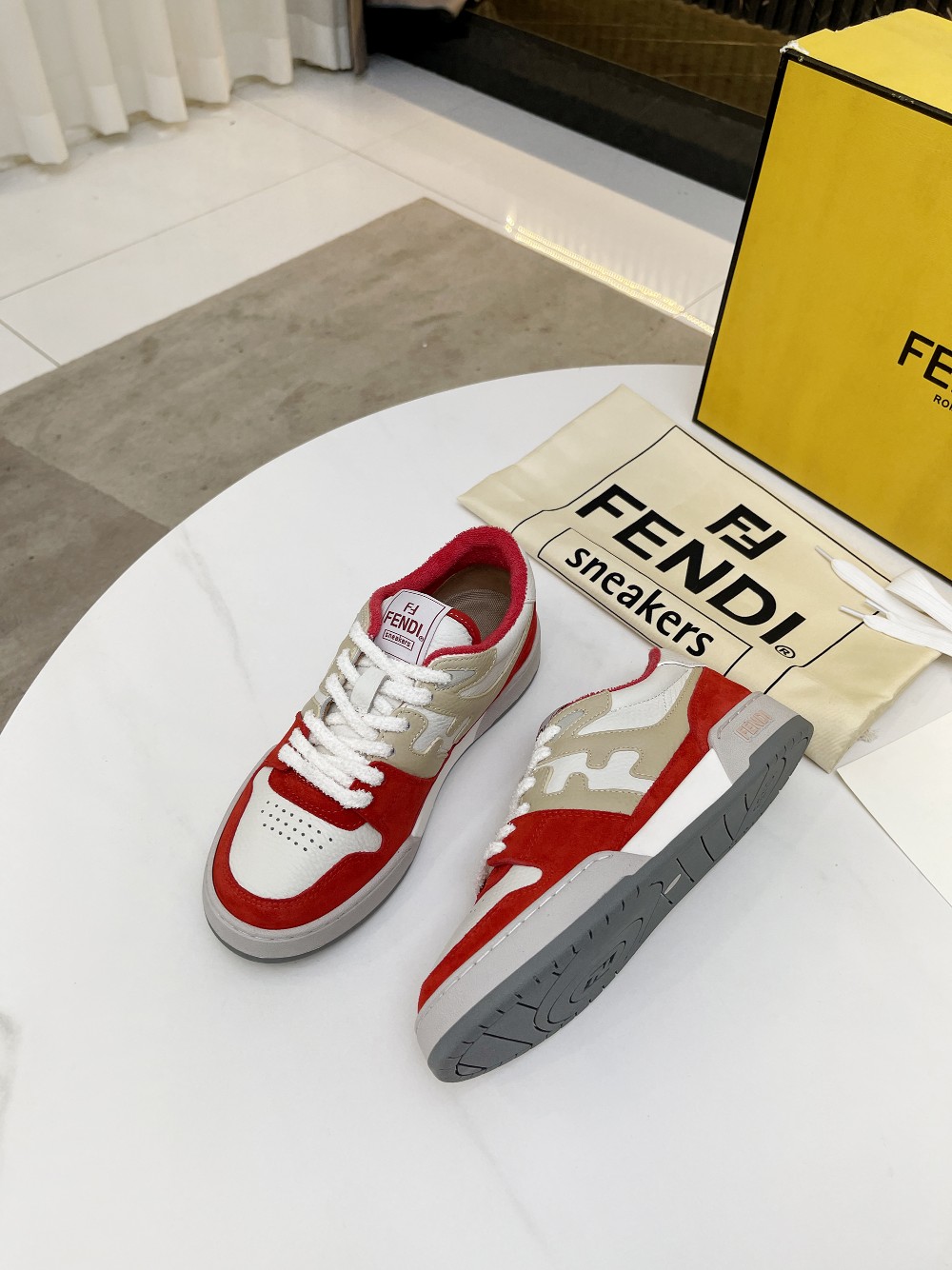 Fendi Louis Vuitton Male Sneakers Mesh Breathable M-s
