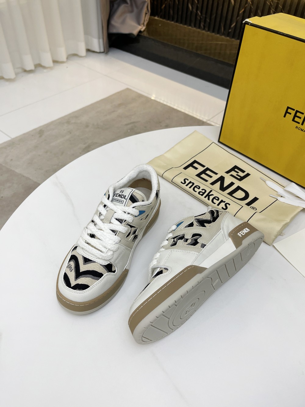 Fendi Louis Vuitton Male Sneakers Mesh Breathable M-s