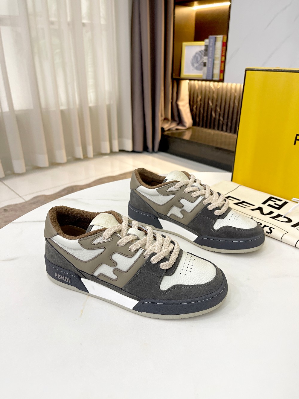 Fendi Louis Vuitton Male Sneakers Mesh Breathable M-s