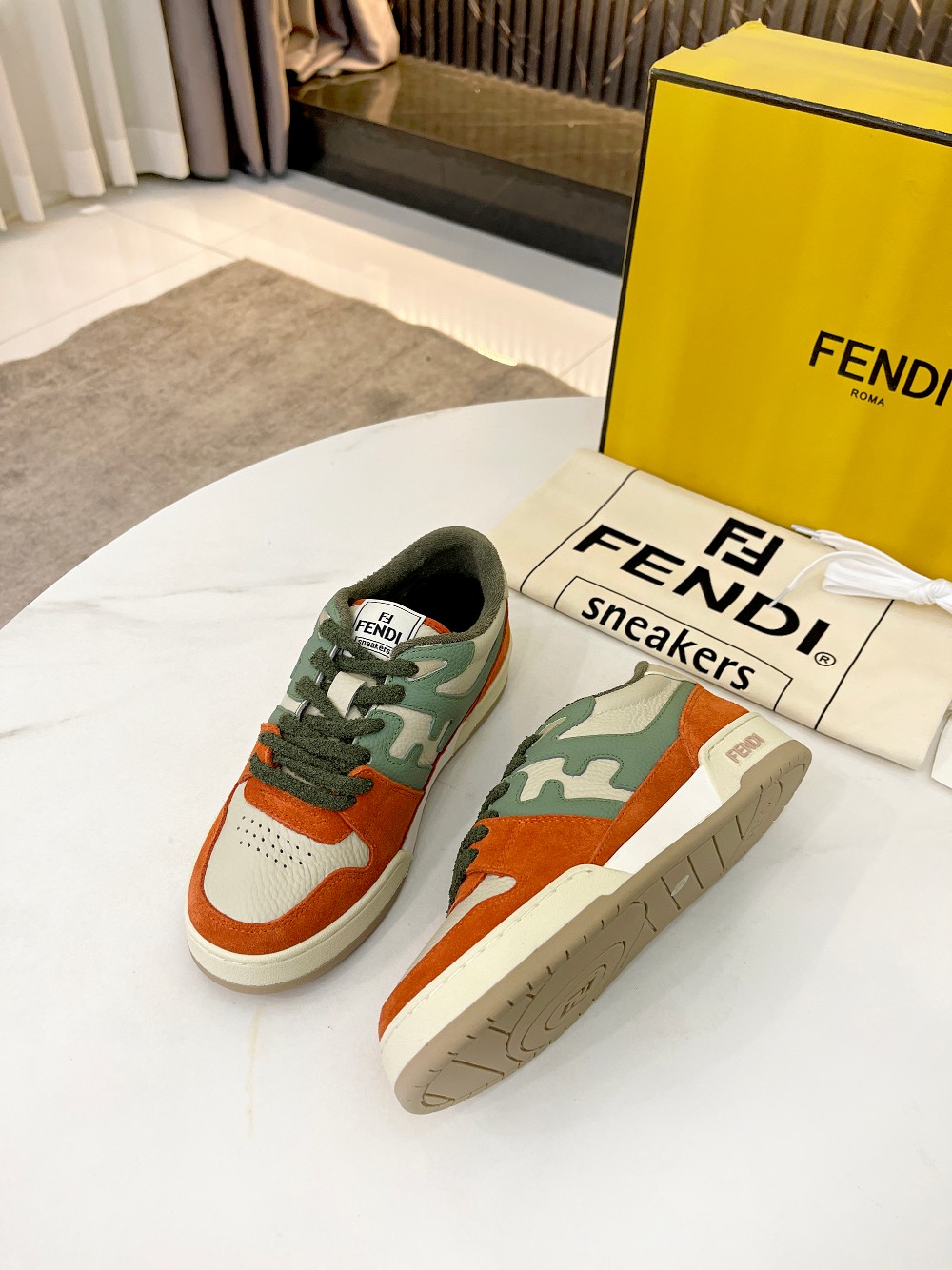 Fendi Louis Vuitton Male Sneakers Mesh Breathable M-s