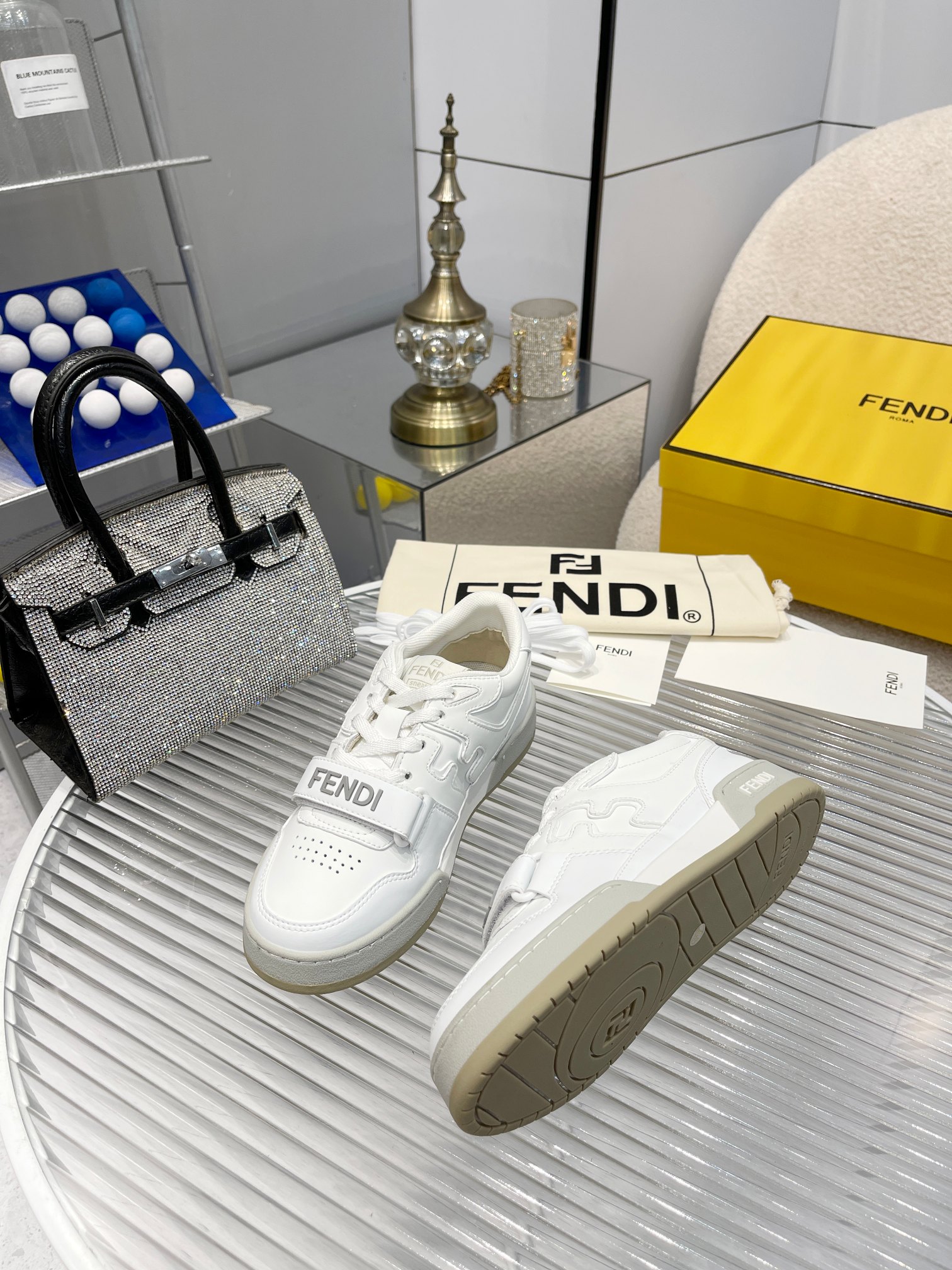Fendi Louis Vuitton Male Sneakers Mesh Breathable M-s