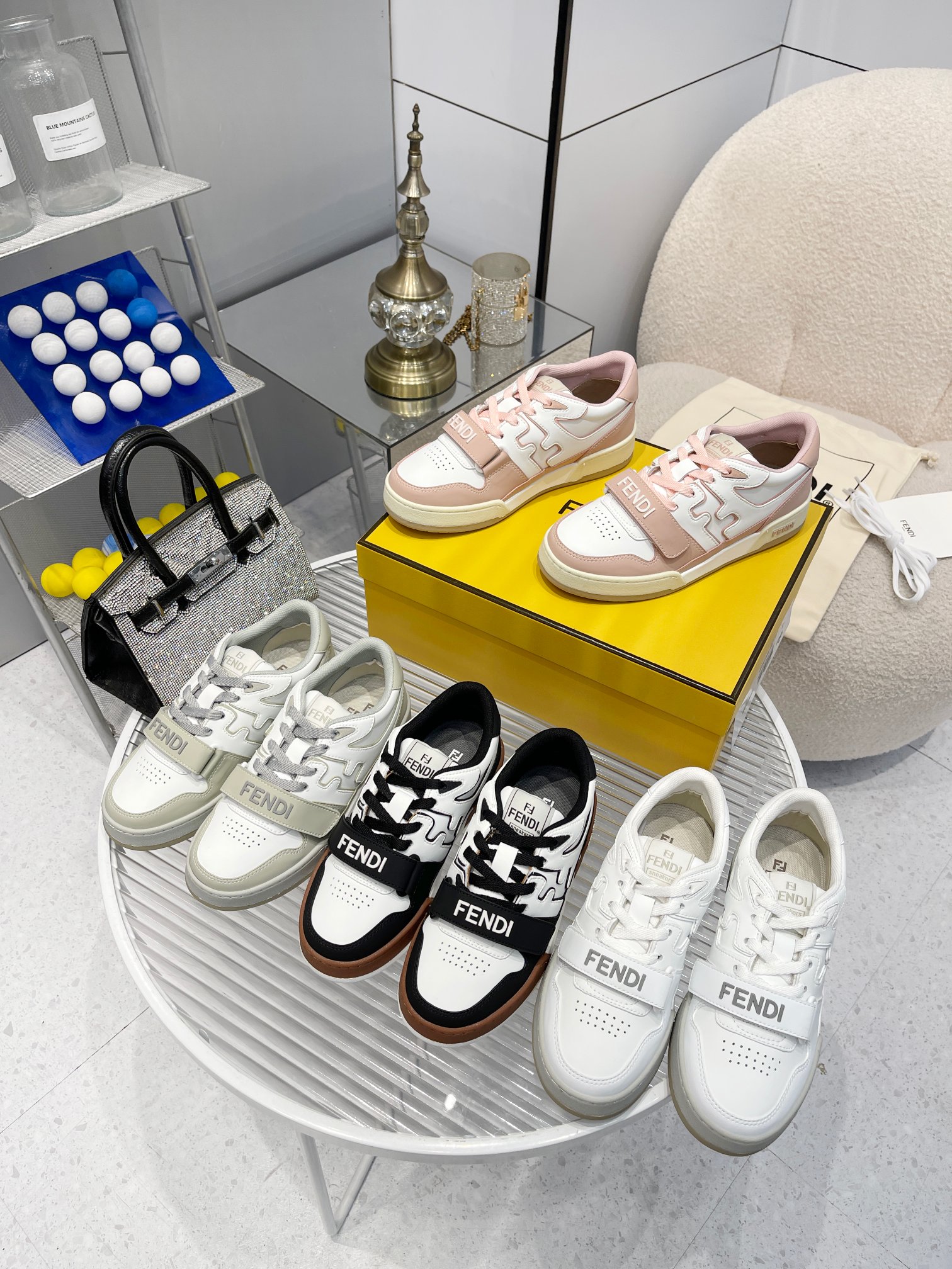 Fendi Louis Vuitton Male Sneakers Mesh Breathable M-s