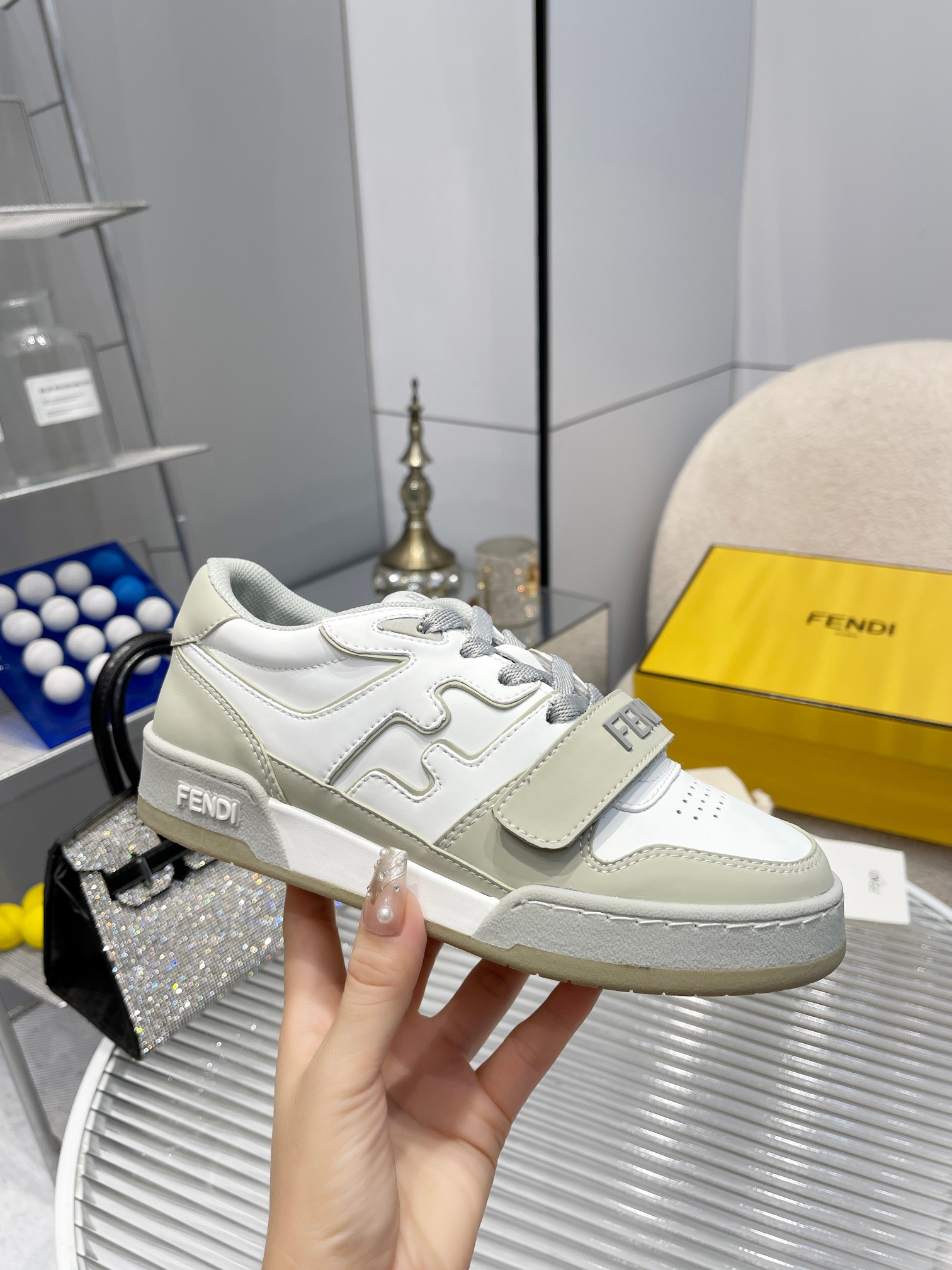 Fendi Louis Vuitton Male Sneakers Mesh Breathable M-s