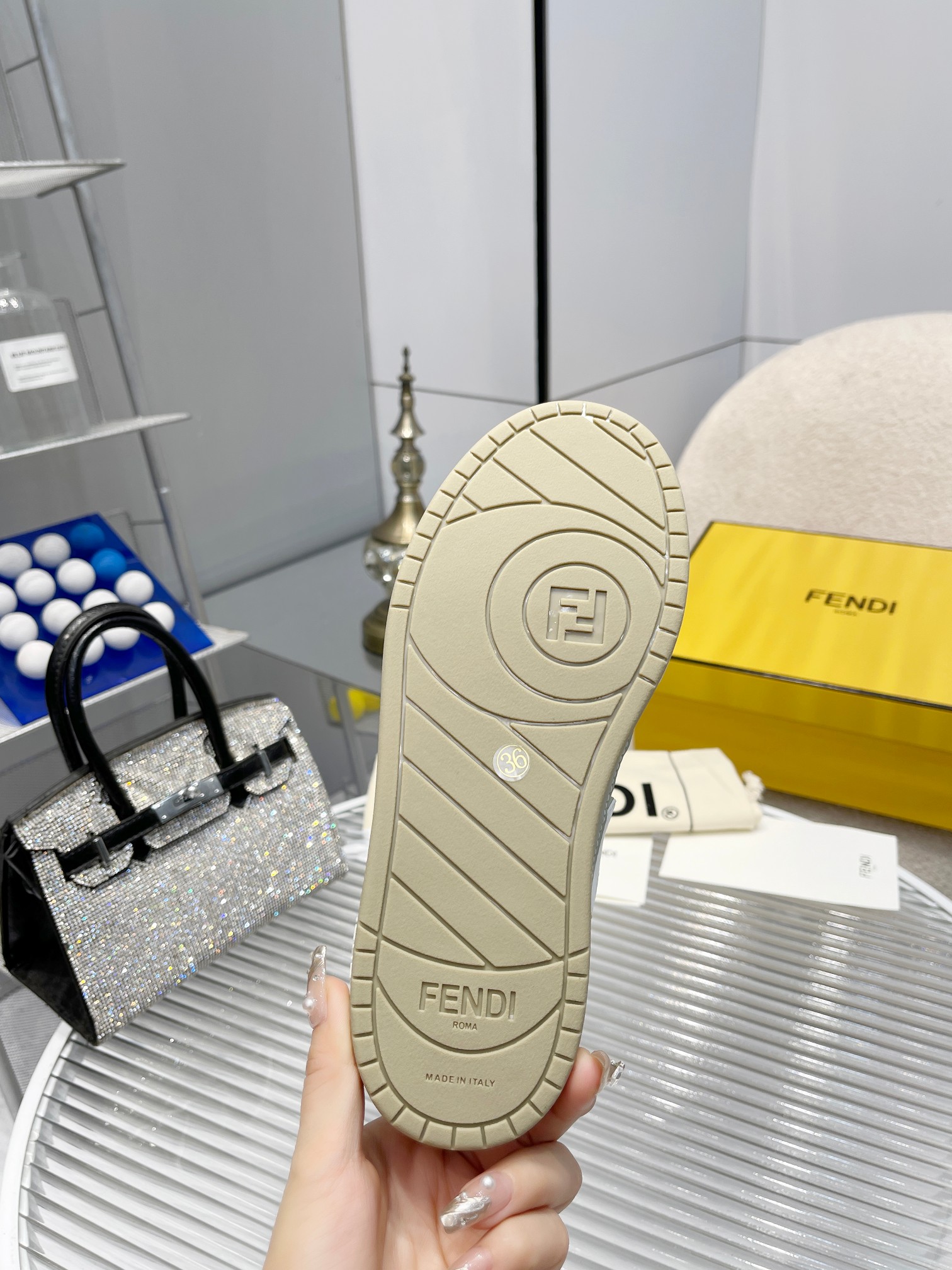 Fendi Louis Vuitton Male Sneakers Mesh Breathable M-s