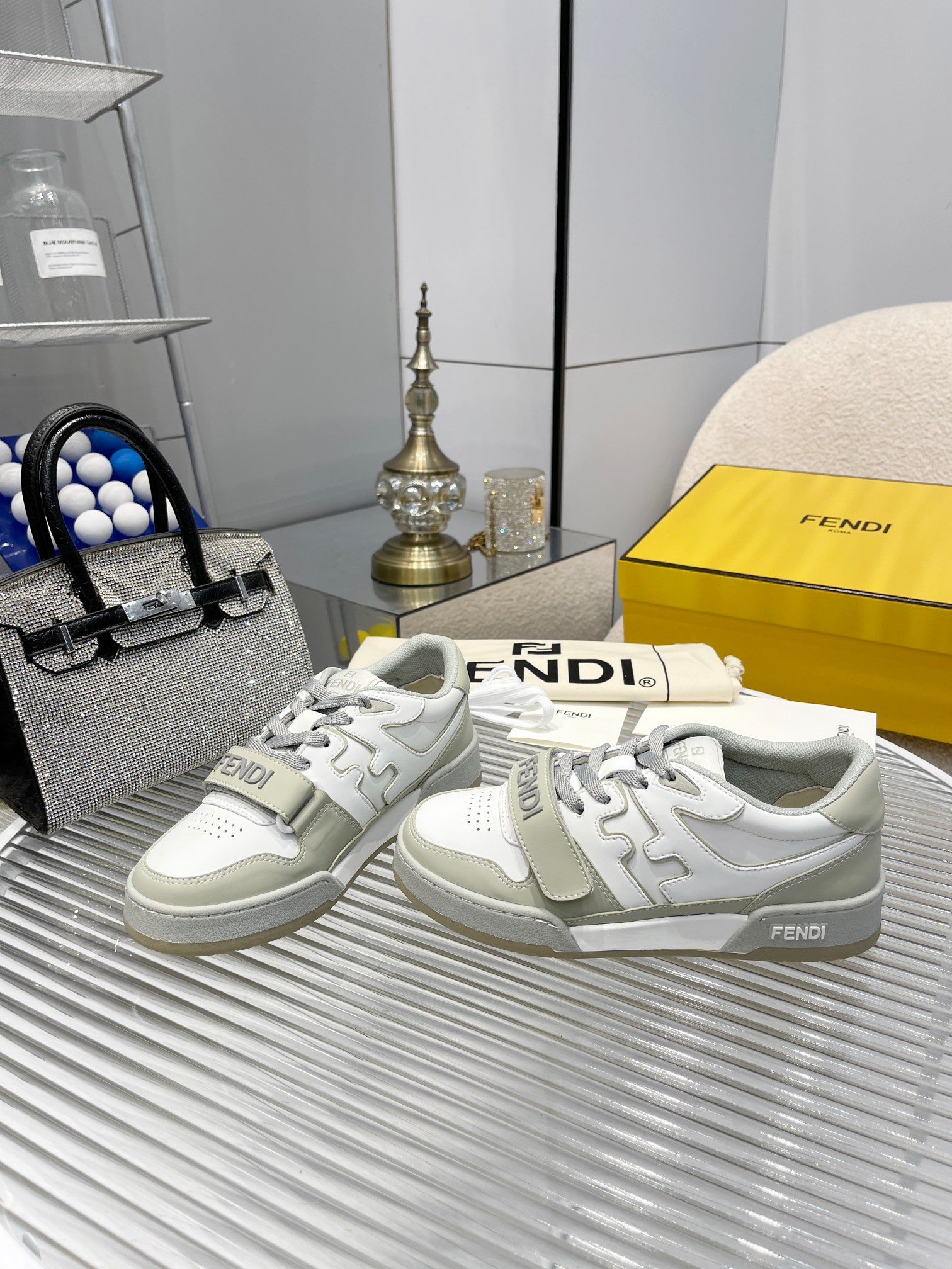 Fendi Louis Vuitton Male Sneakers Mesh Breathable M-s