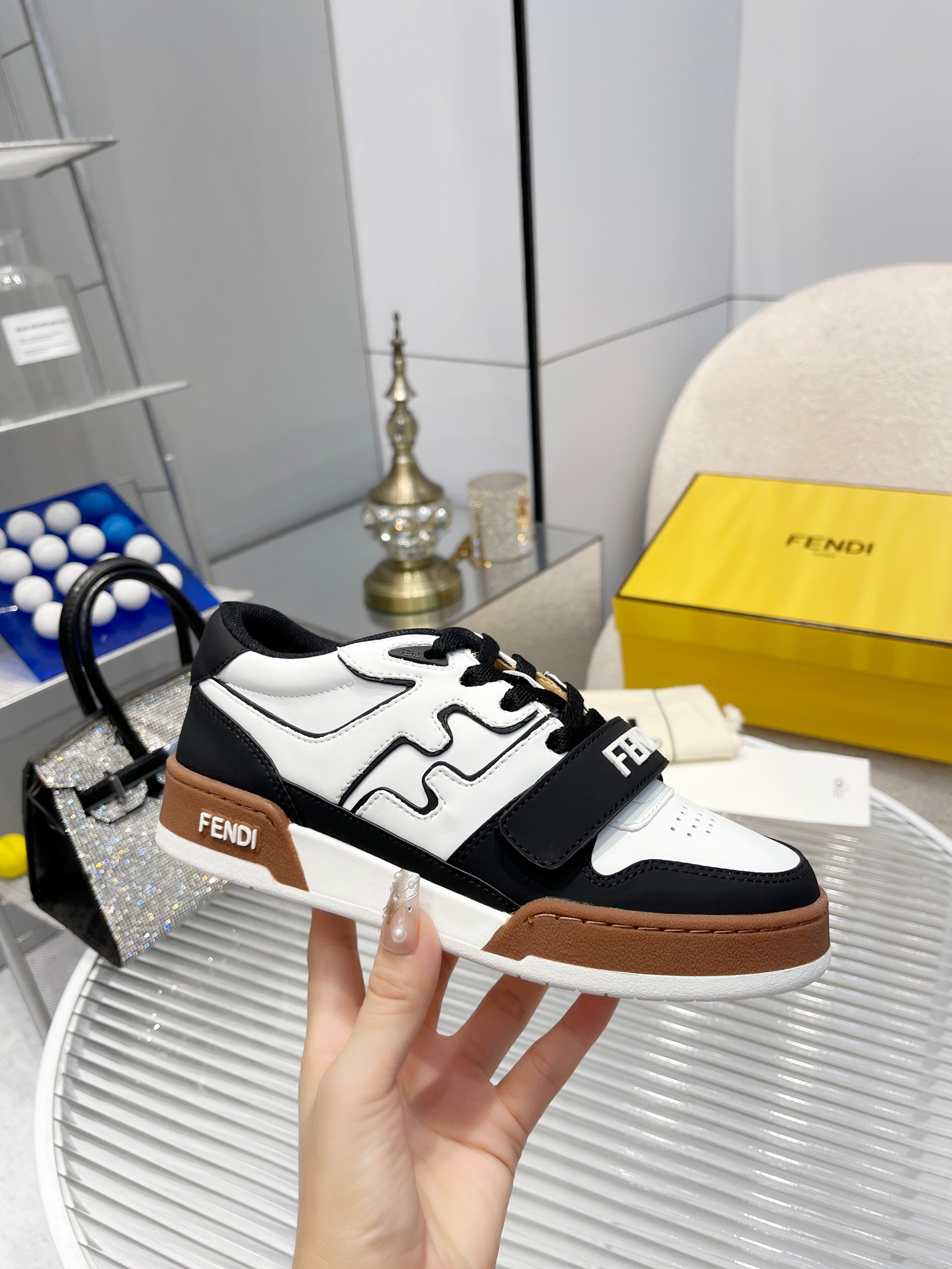 Fendi Louis Vuitton Male Sneakers Mesh Breathable M-s