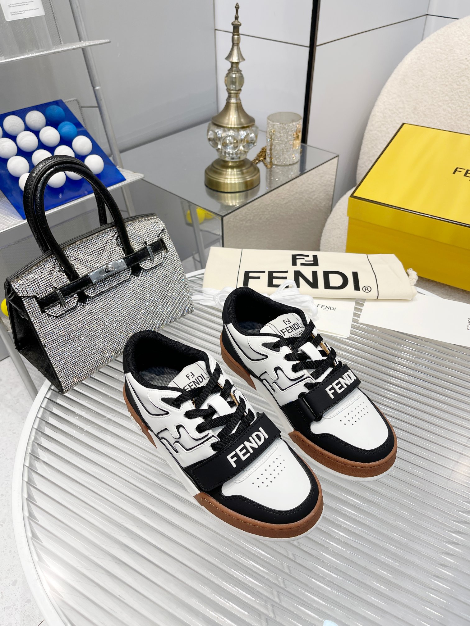 Fendi Louis Vuitton Male Sneakers Mesh Breathable M-s