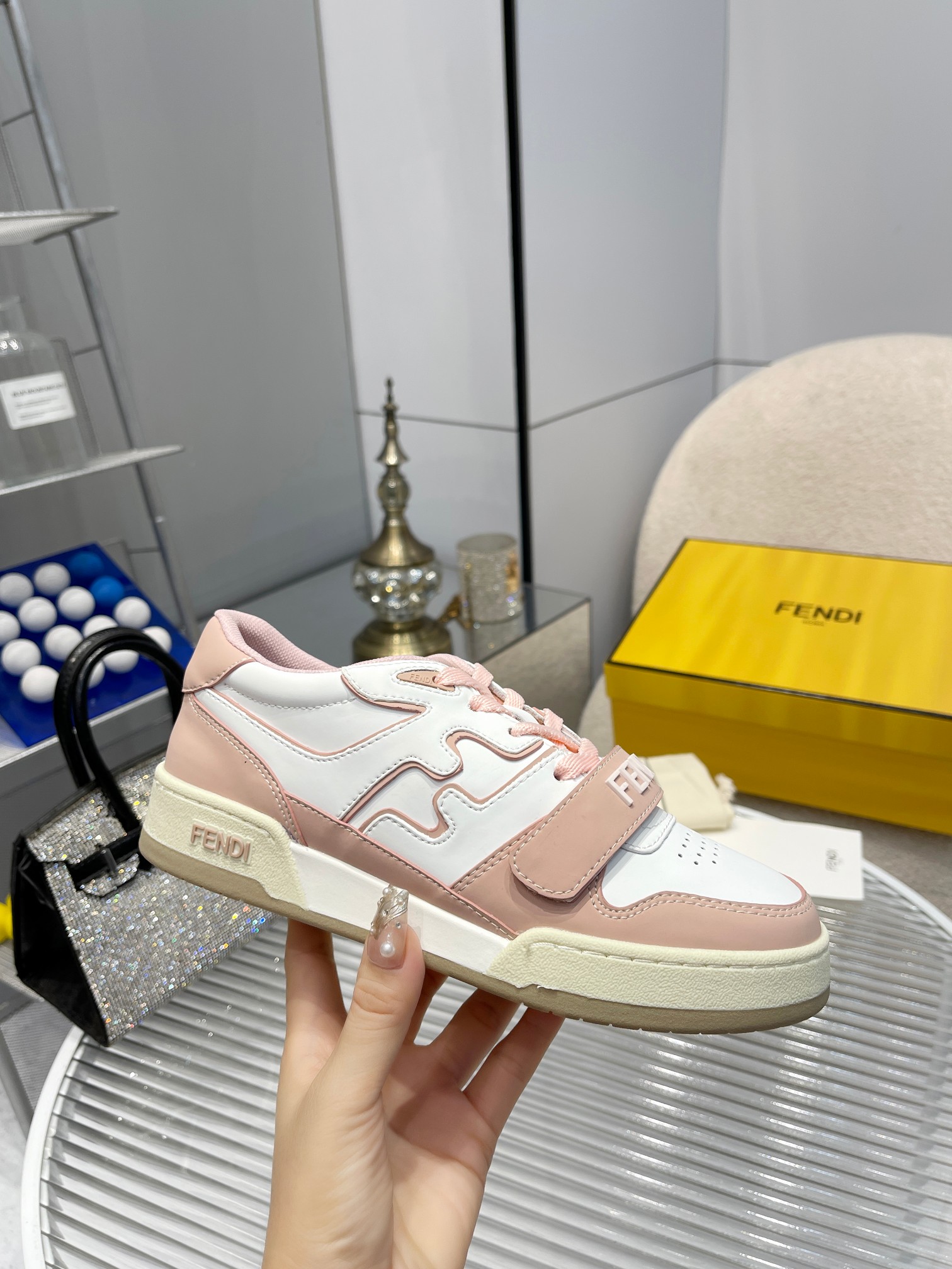 Fendi Louis Vuitton Male Sneakers Mesh Breathable M-s