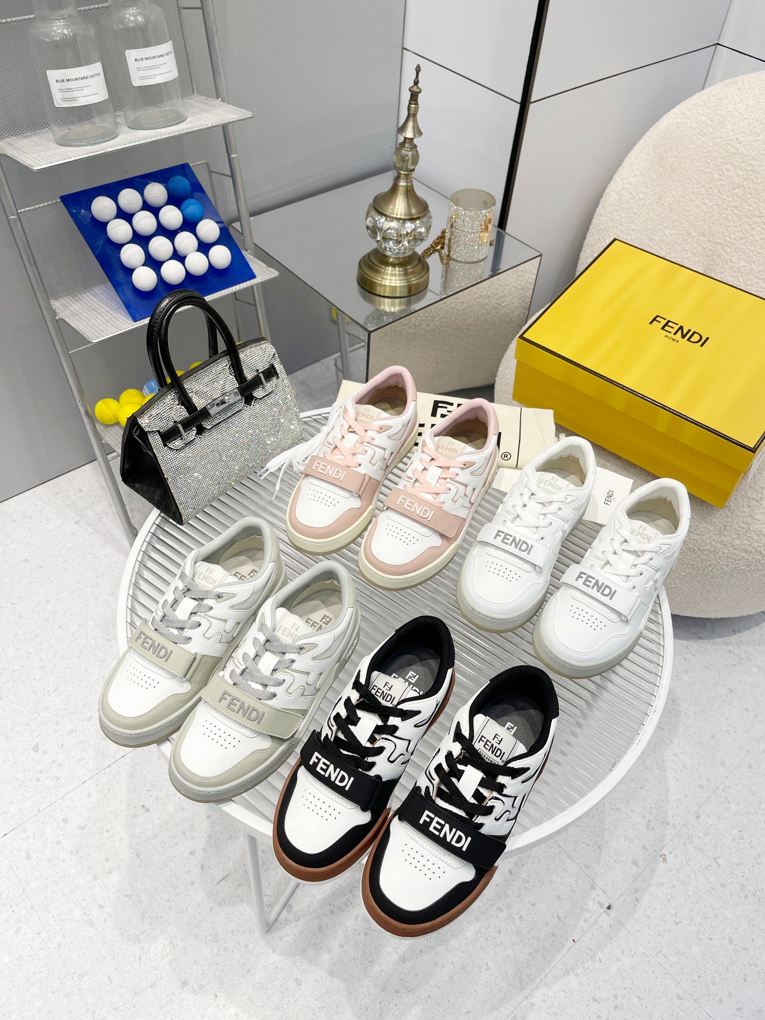 Fendi Louis Vuitton Male Sneakers Mesh Breathable M-s