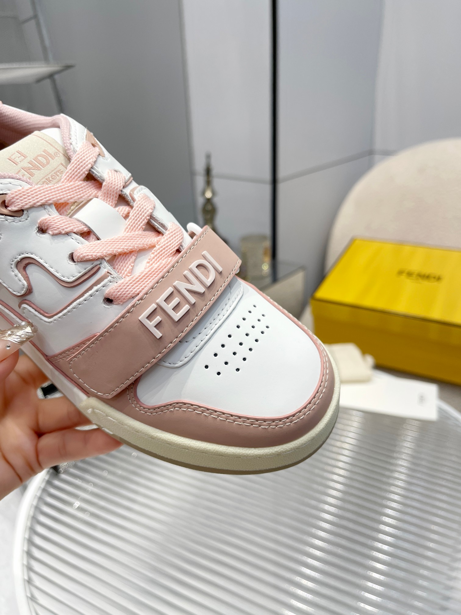 Fendi Louis Vuitton Male Sneakers Mesh Breathable M-s