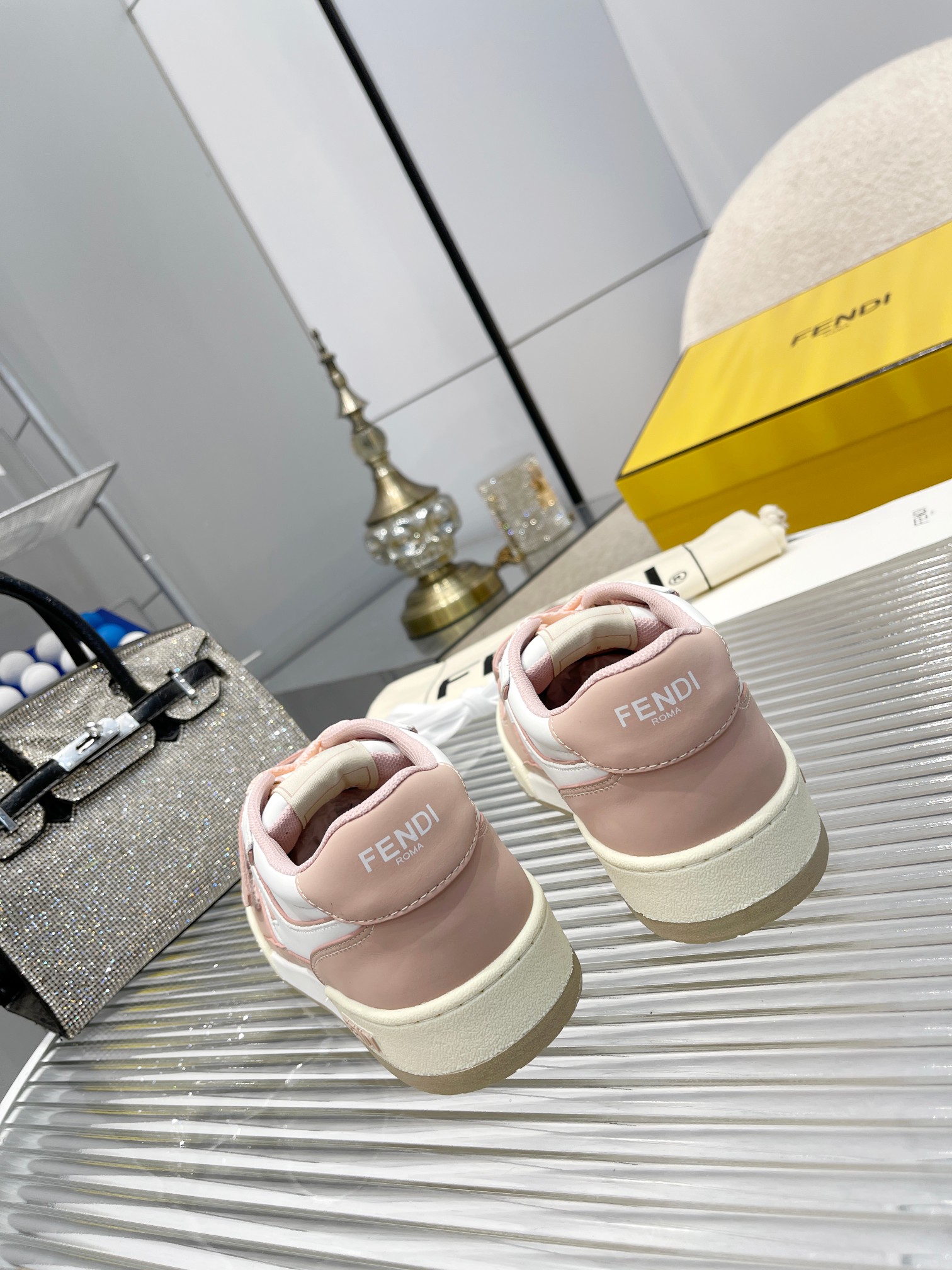 Fendi Louis Vuitton Male Sneakers Mesh Breathable M-s