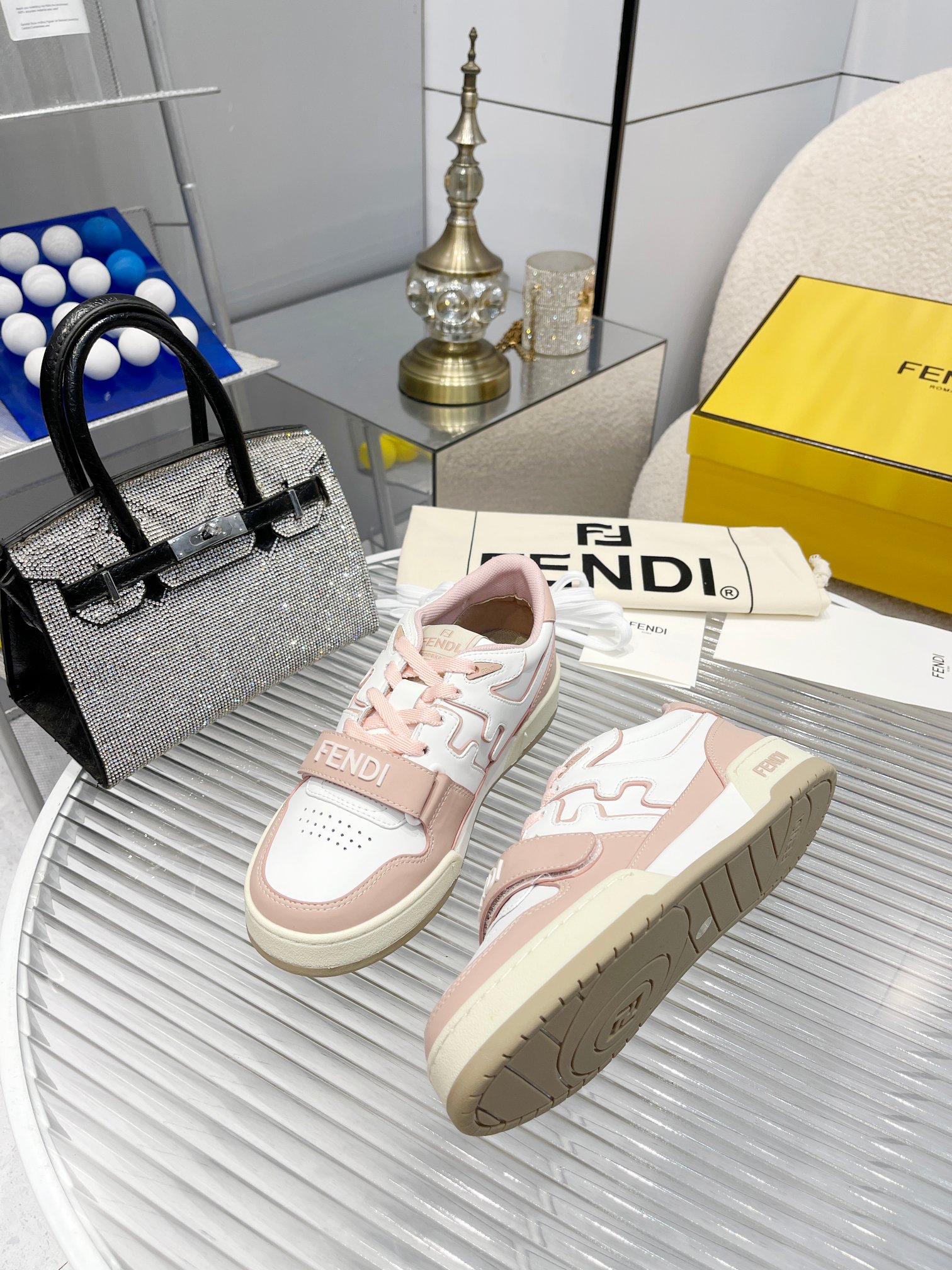 Fendi Louis Vuitton Male Sneakers Mesh Breathable M-s