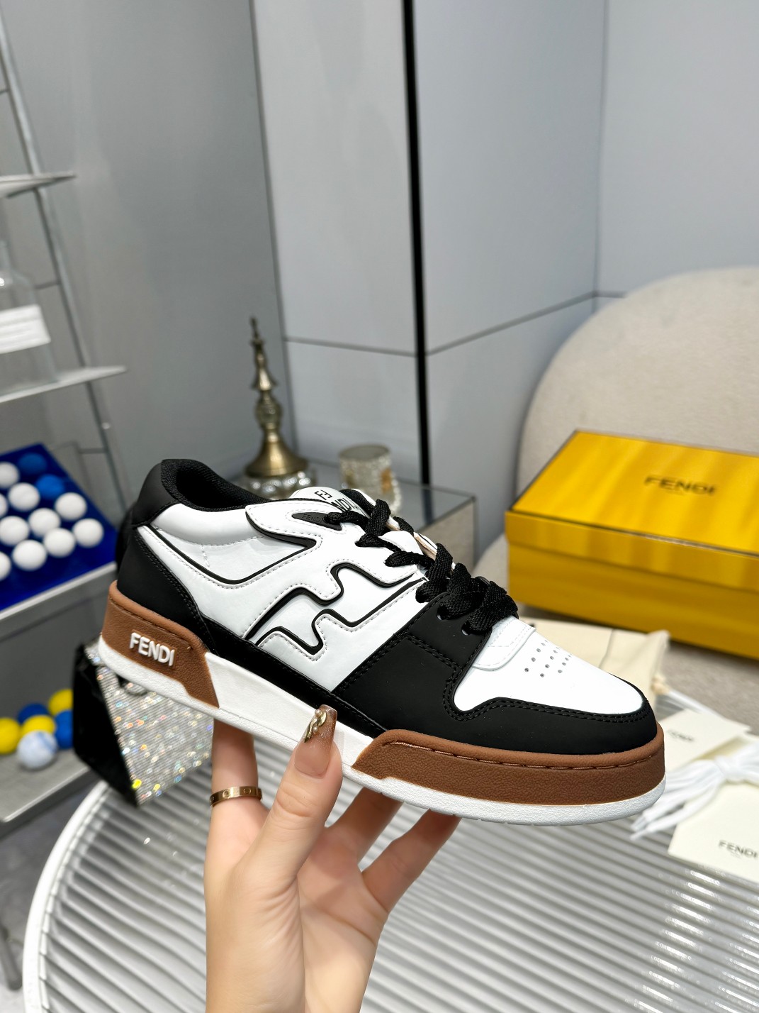 Fendi Louis Vuitton Male Sneakers Mesh Breathable M-s