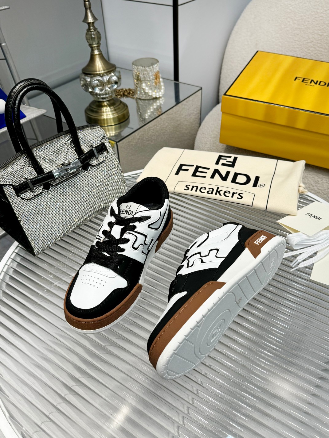 Fendi Louis Vuitton Male Sneakers Mesh Breathable M-s