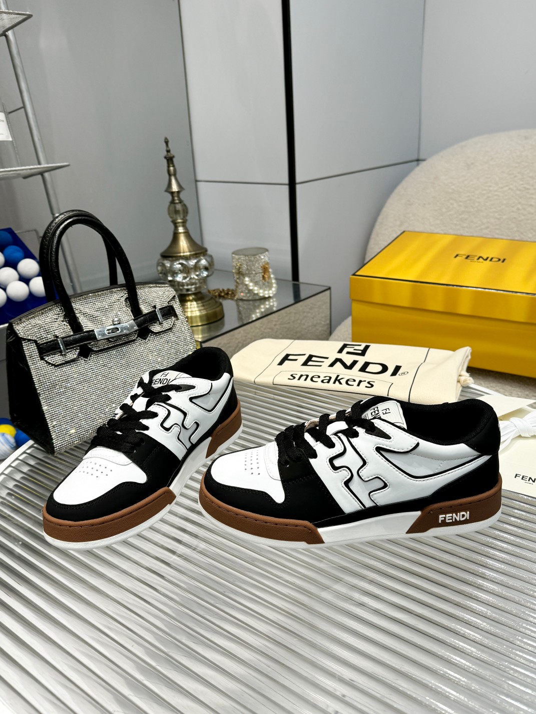 Fendi Louis Vuitton Male Sneakers Mesh Breathable M-s