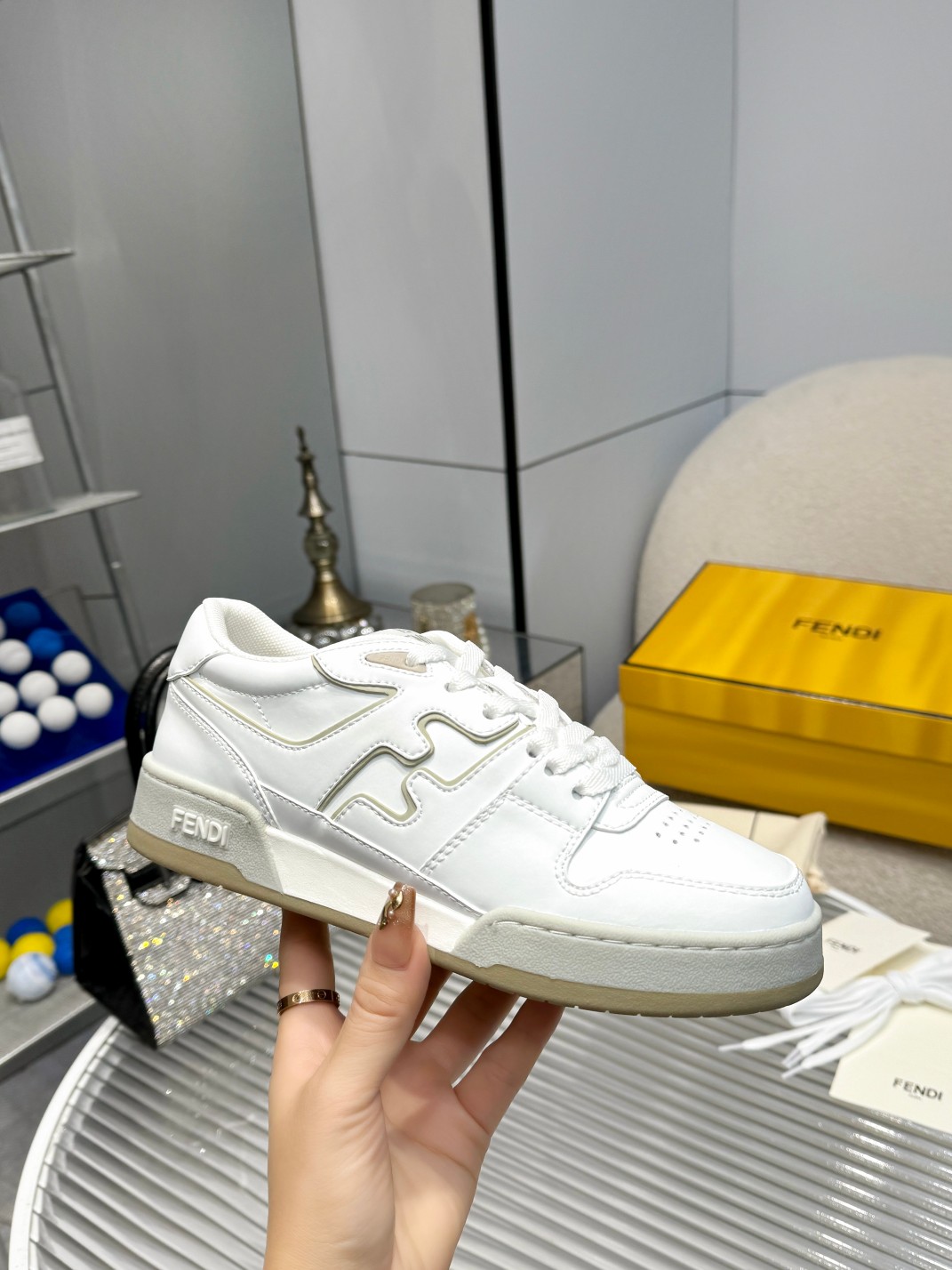 Fendi Louis Vuitton Male Sneakers Mesh Breathable M-s