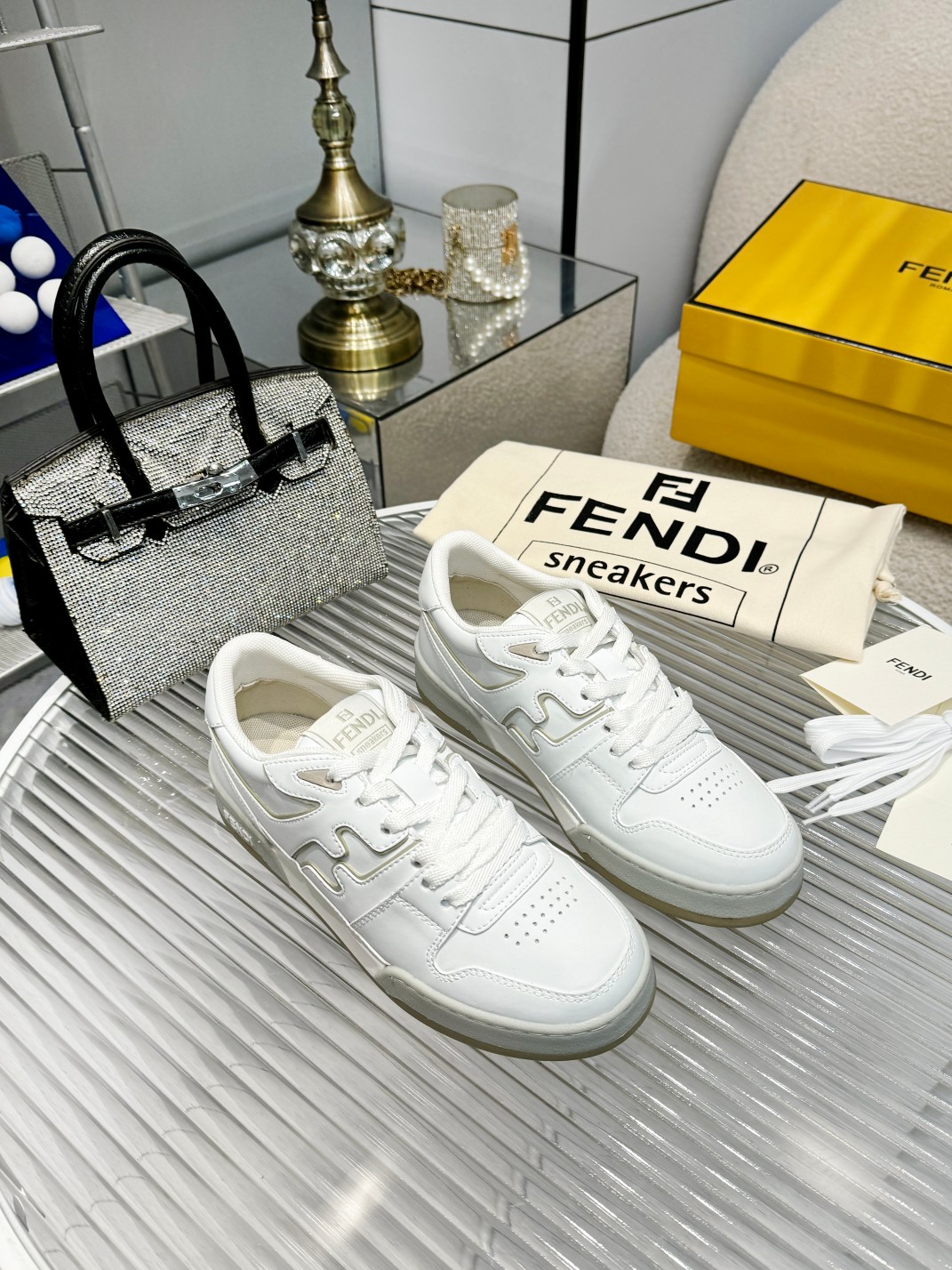 Fendi Louis Vuitton Male Sneakers Mesh Breathable M-s
