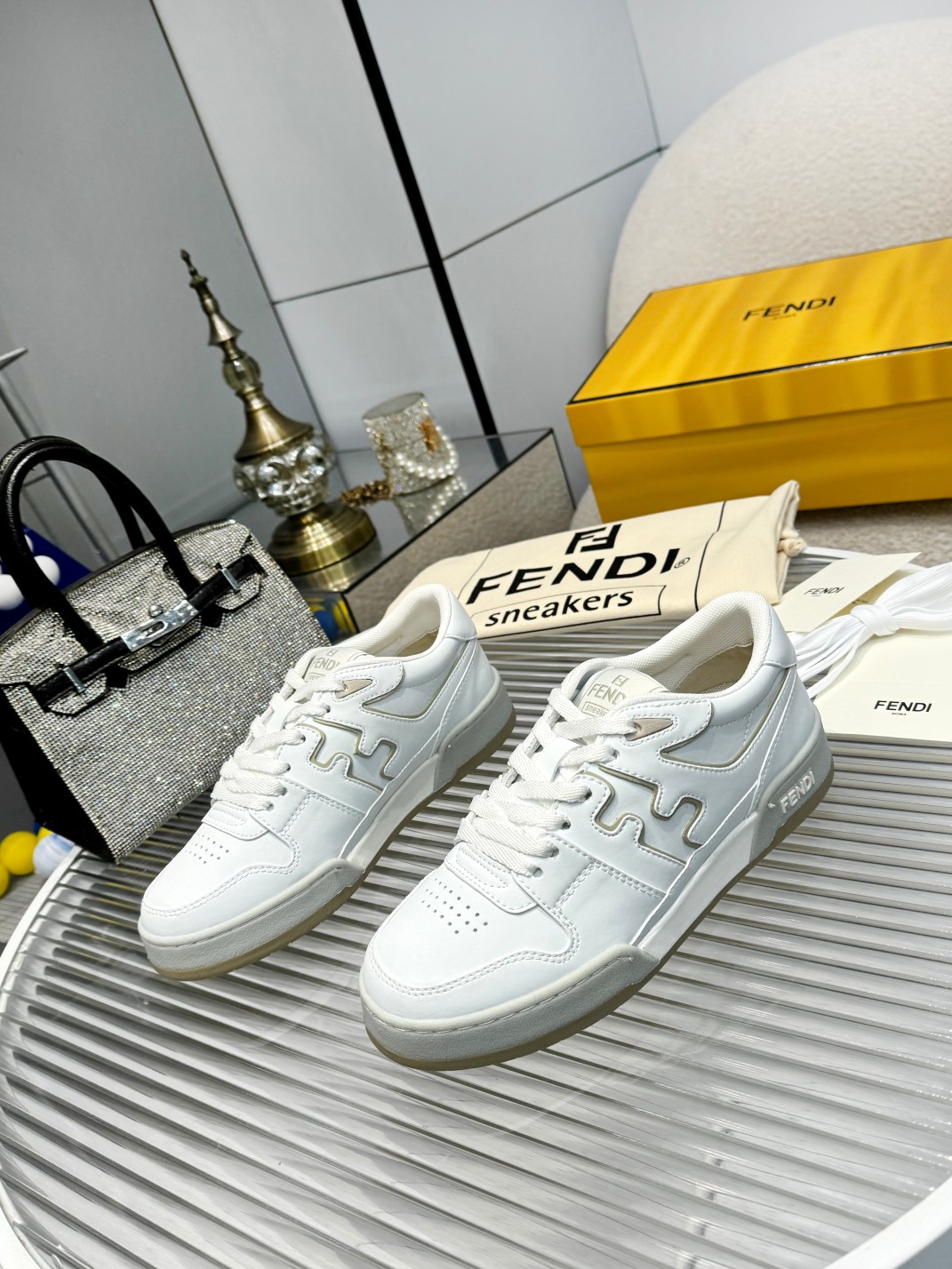 Fendi Louis Vuitton Male Sneakers Mesh Breathable M-s