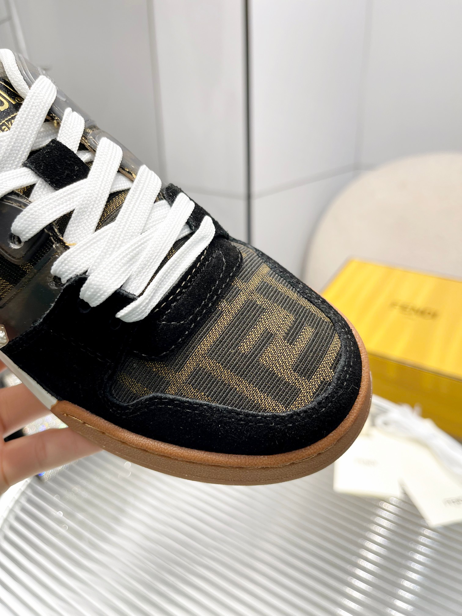 Fendi Louis Vuitton Male Sneakers Mesh Breathable M-s