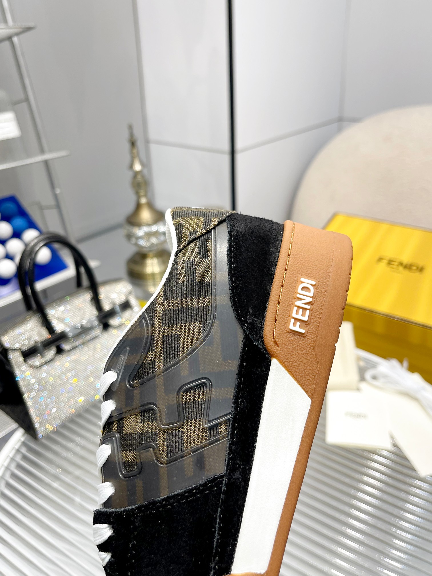 Fendi Louis Vuitton Male Sneakers Mesh Breathable M-s