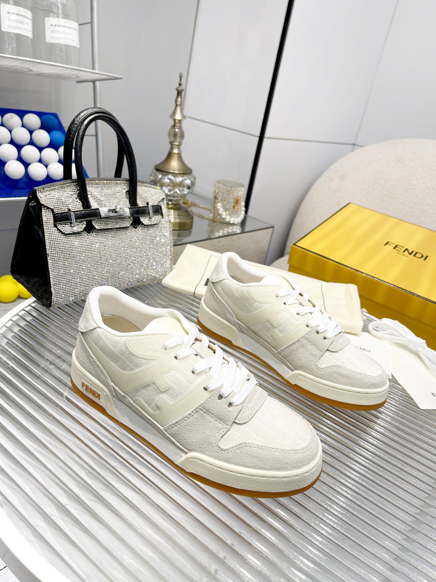 Fendi Louis Vuitton Male Sneakers Mesh Breathable M-s