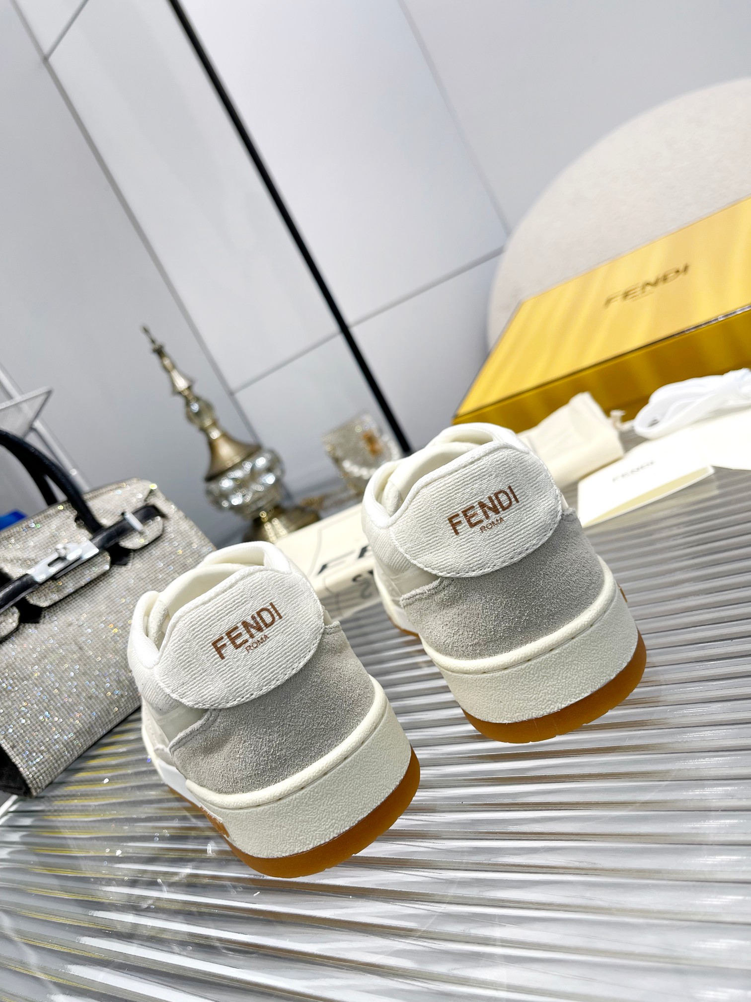 Fendi Louis Vuitton Male Sneakers Mesh Breathable M-s