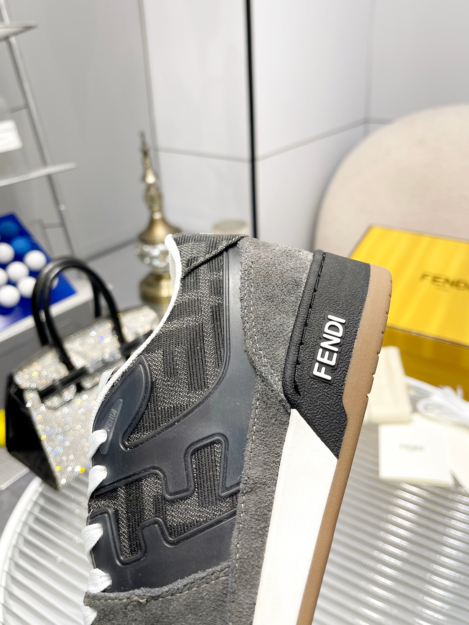 Fendi Louis Vuitton Male Sneakers Mesh Breathable M-s