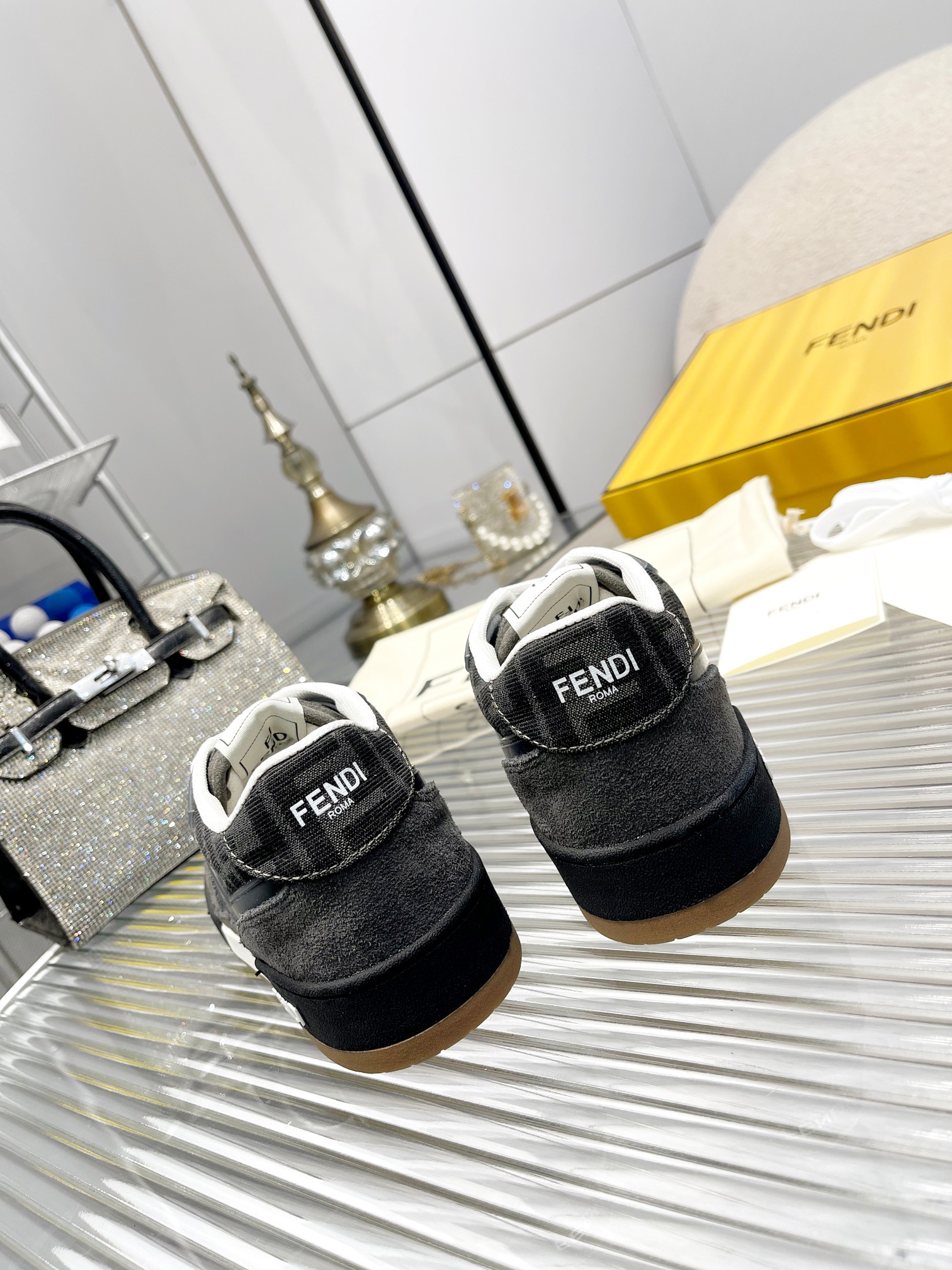 Fendi Louis Vuitton Male Sneakers Mesh Breathable M-s