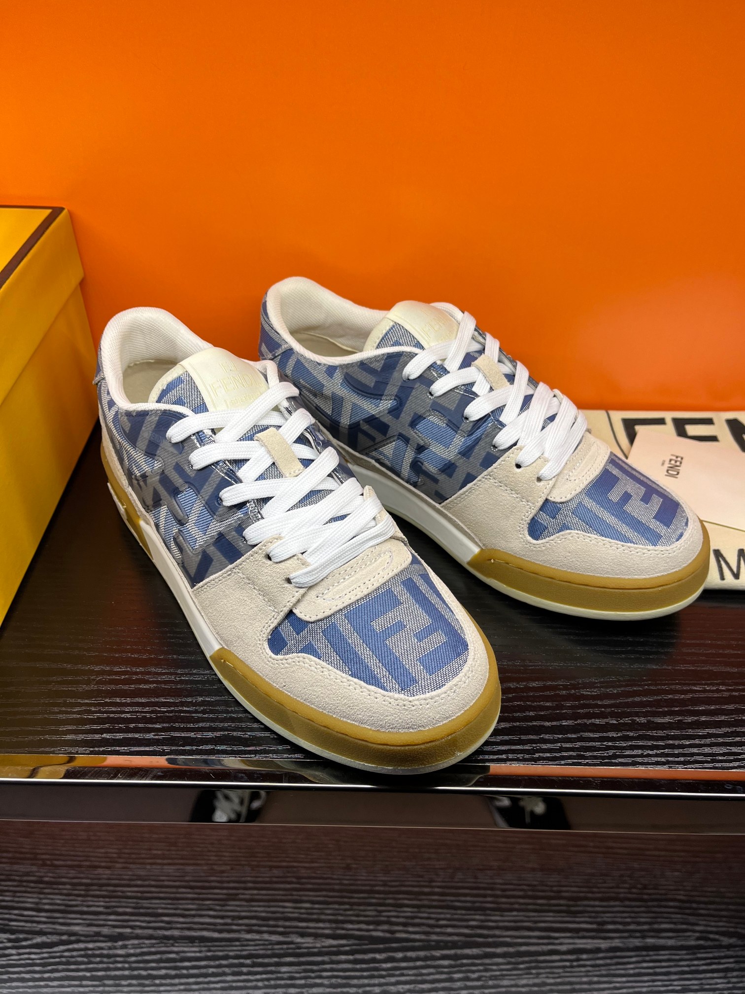 Fendi Louis Vuitton Male Sneakers Mesh Breathable M-s