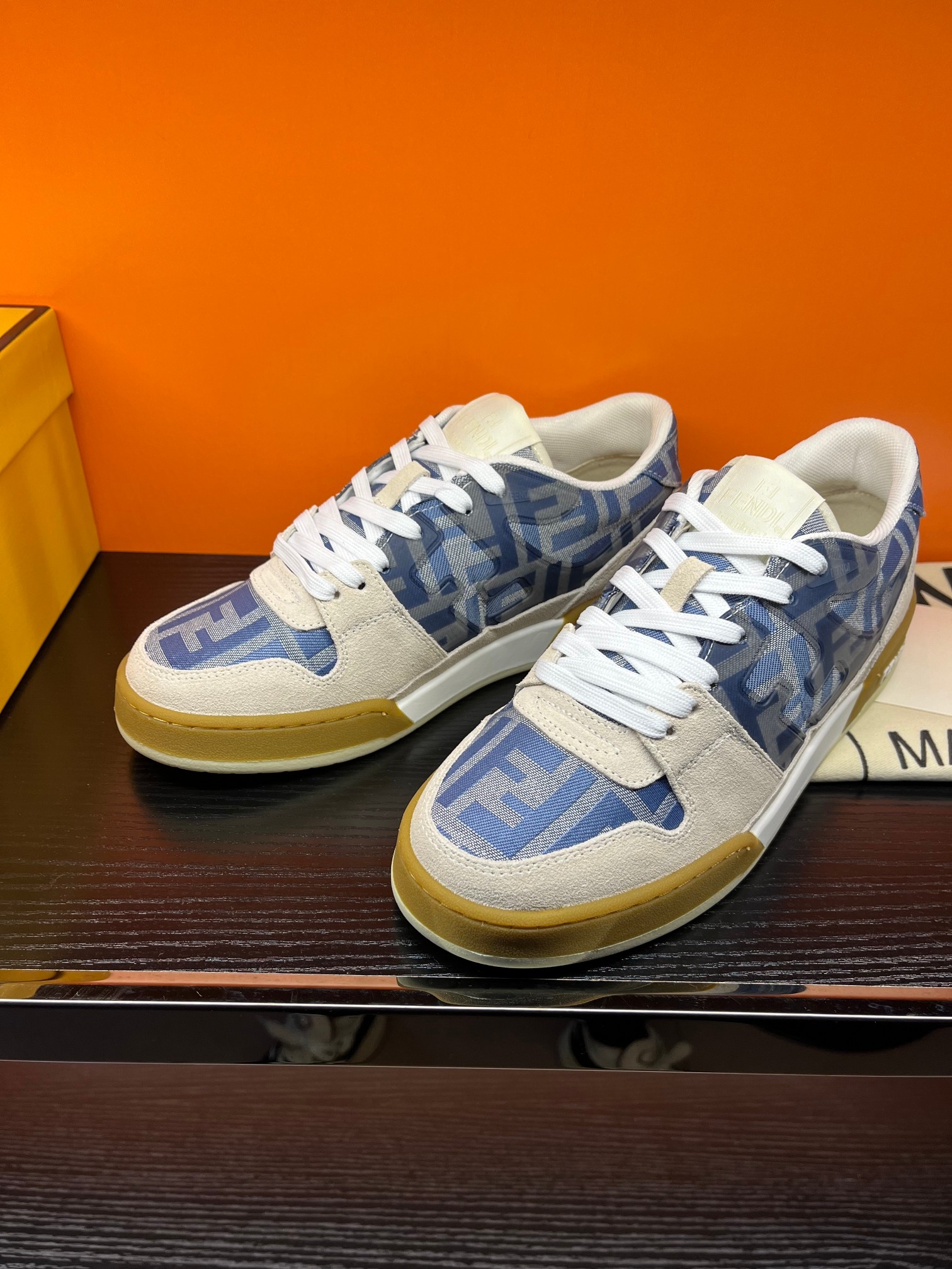 Fendi Louis Vuitton Male Sneakers Mesh Breathable M-s