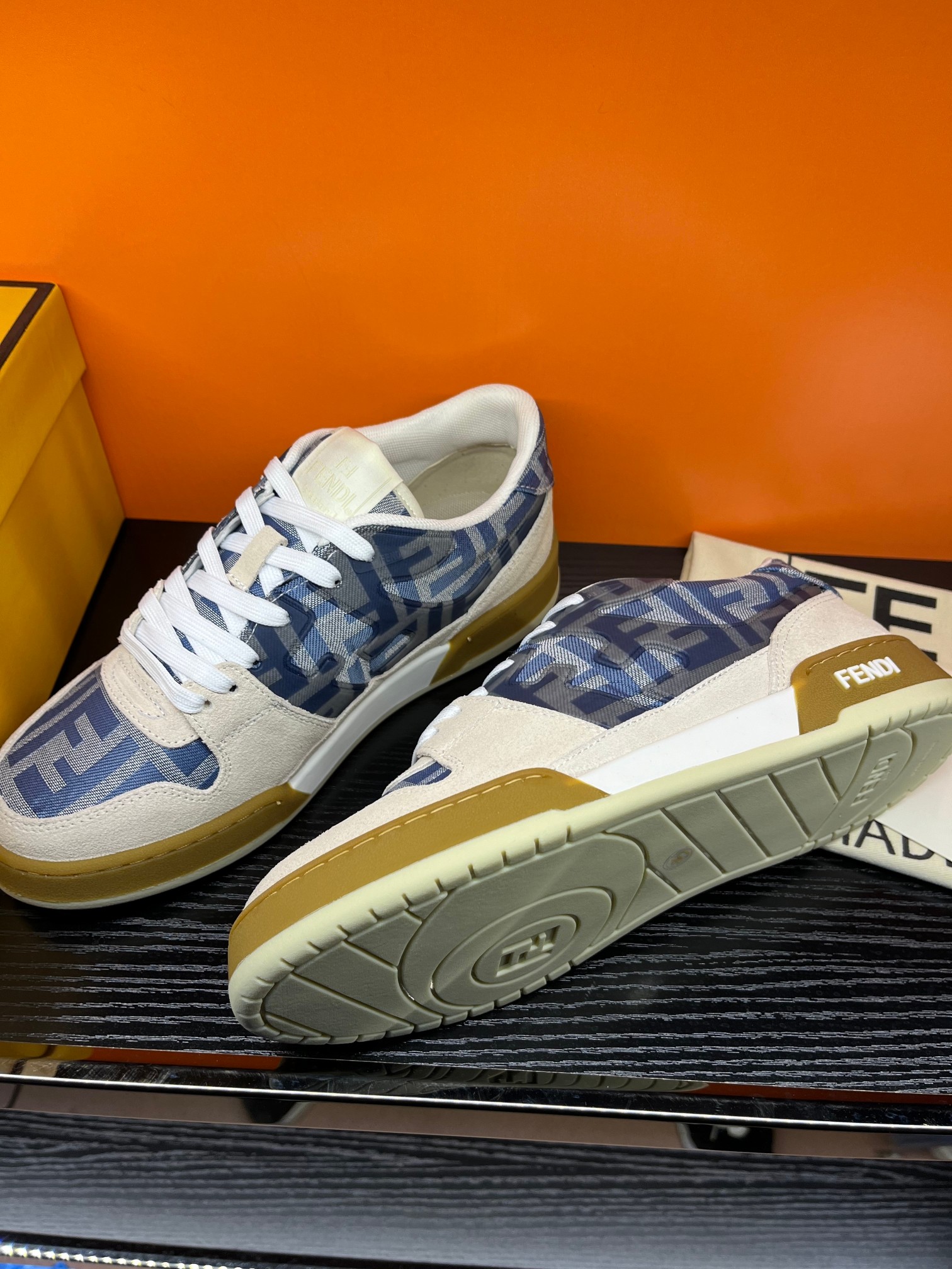 Fendi Louis Vuitton Male Sneakers Mesh Breathable M-s