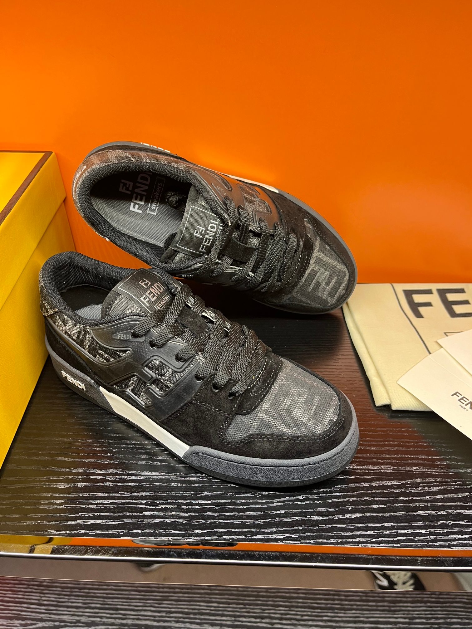 Fendi Louis Vuitton Male Sneakers Mesh Breathable M-s