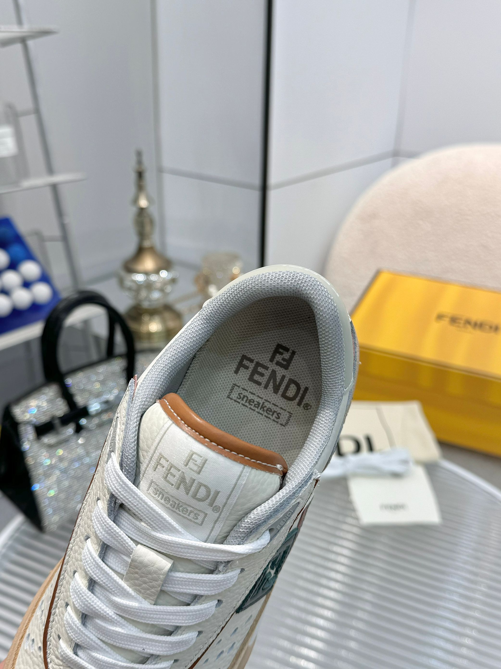 Fendi Louis Vuitton Male Sneakers Mesh Breathable M-s