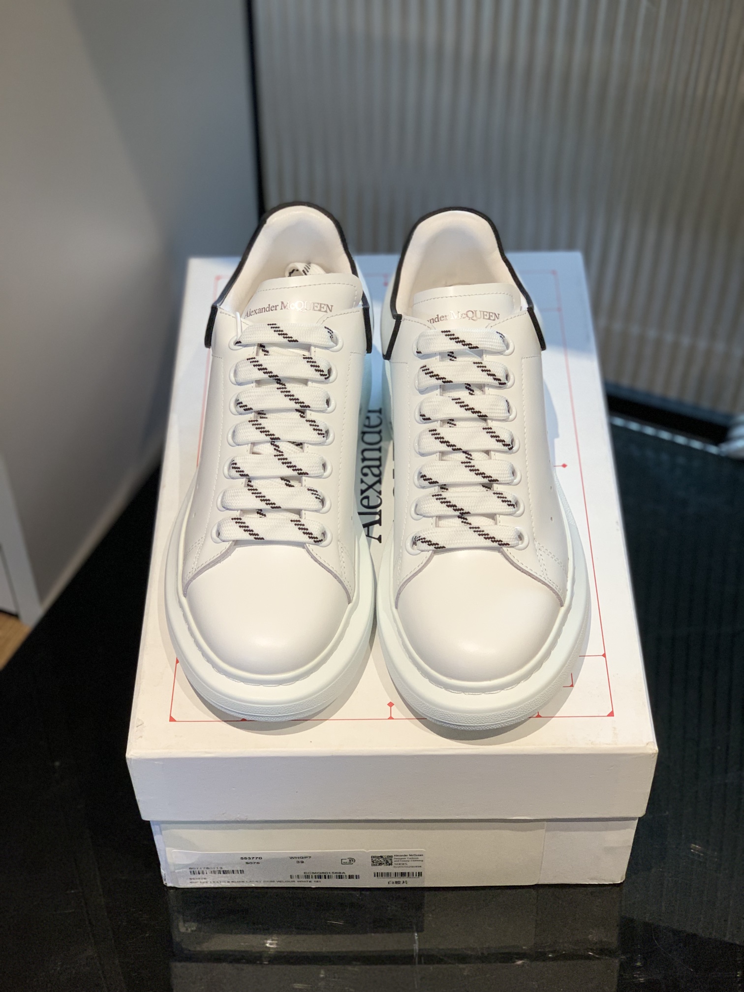 Alexander Mcqueen Male Basic Shoes Black M-l-s