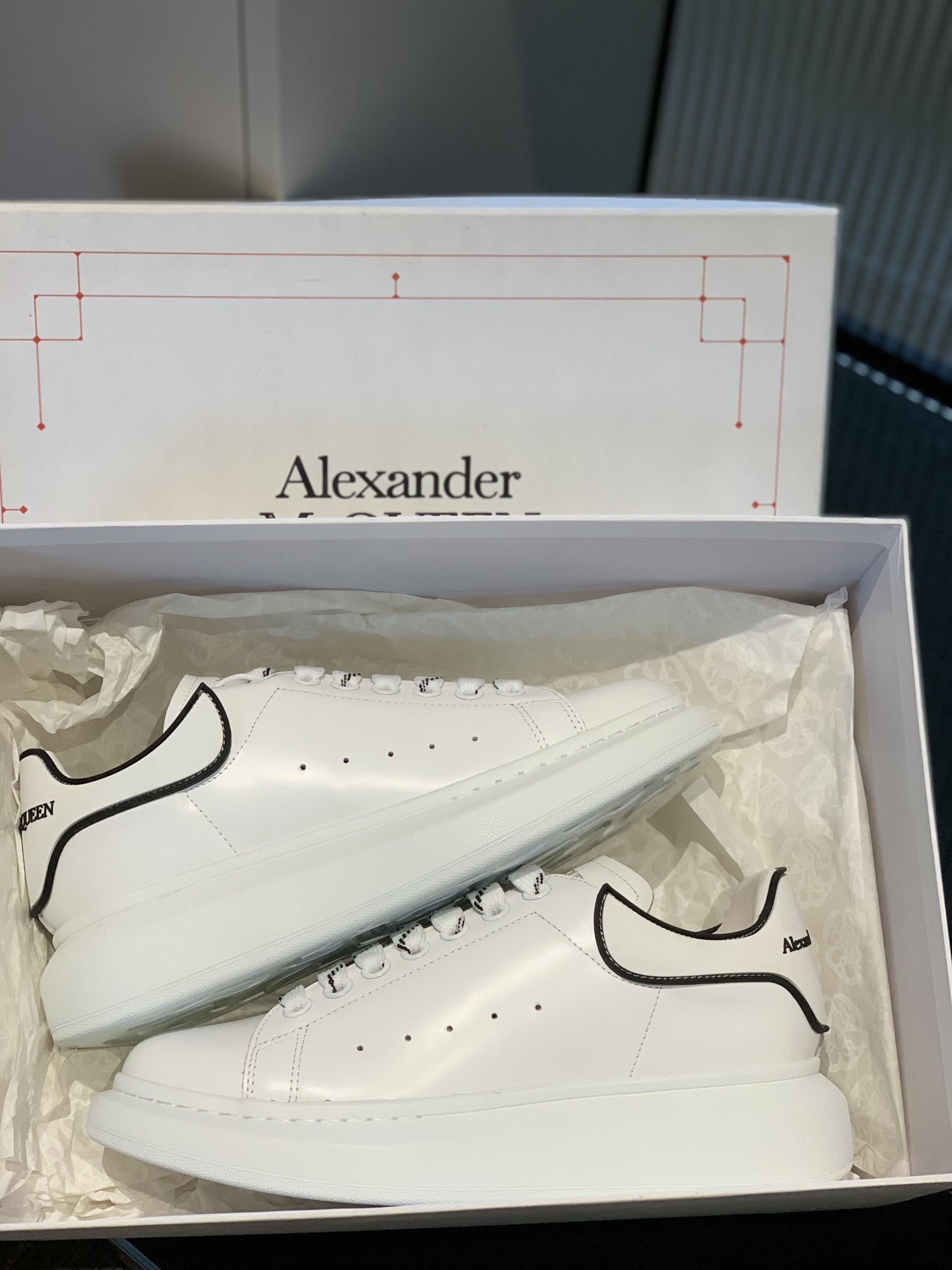 Alexander Mcqueen Male Basic Shoes Black M-l-s