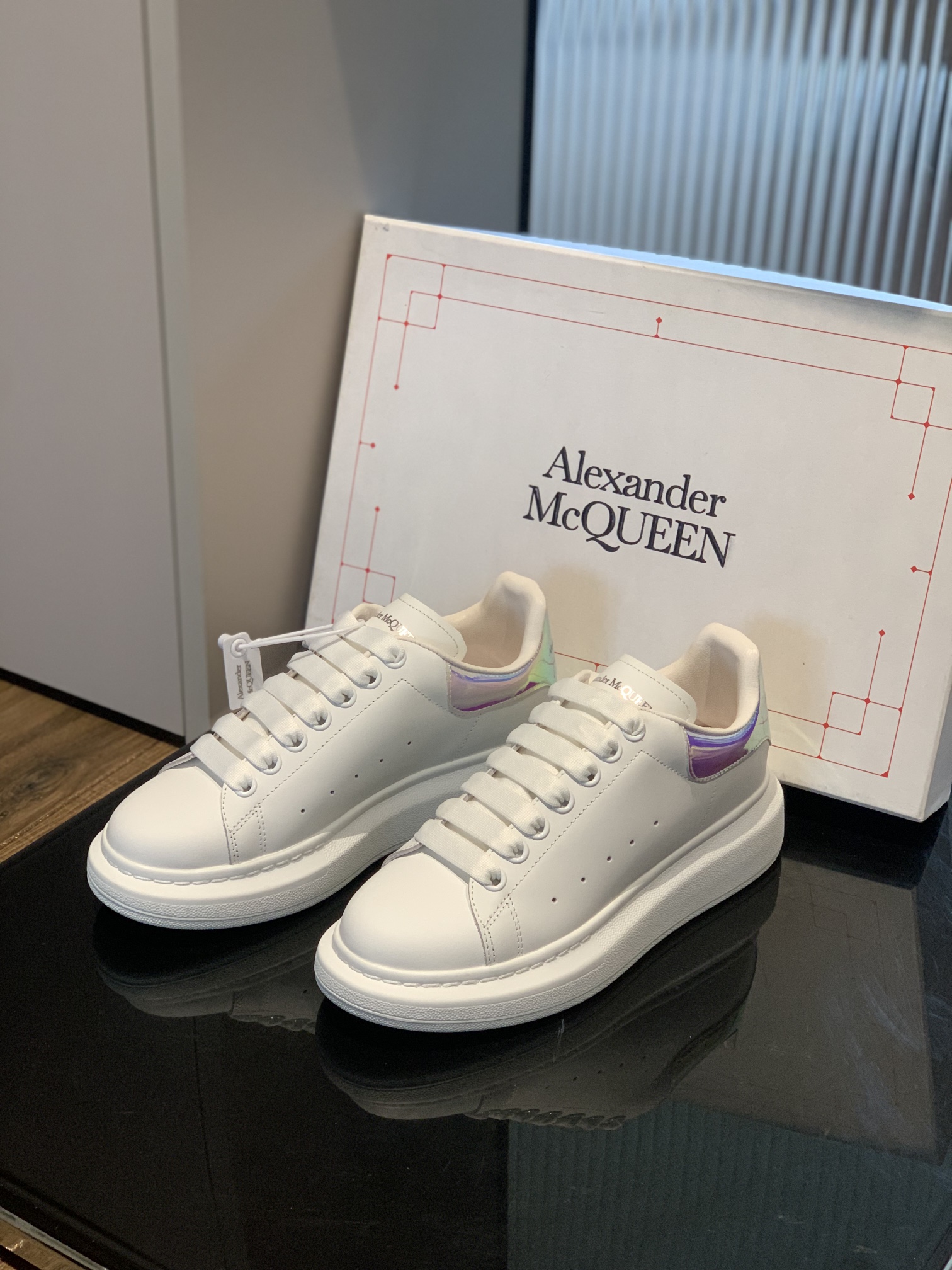 Alexander Mcqueen Male Basic Shoes Black M-l-s