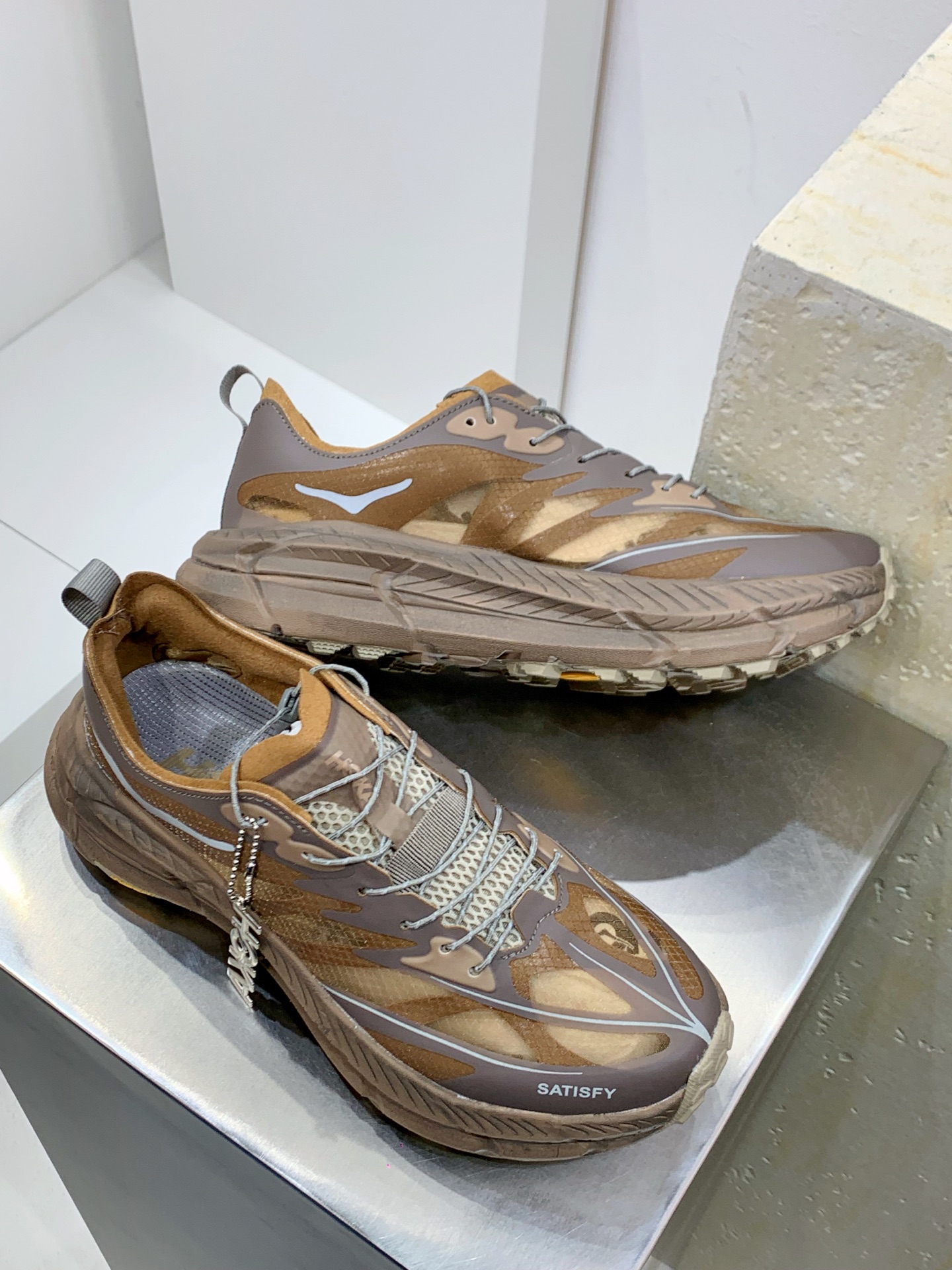 Male Running Shoes White M-l-s