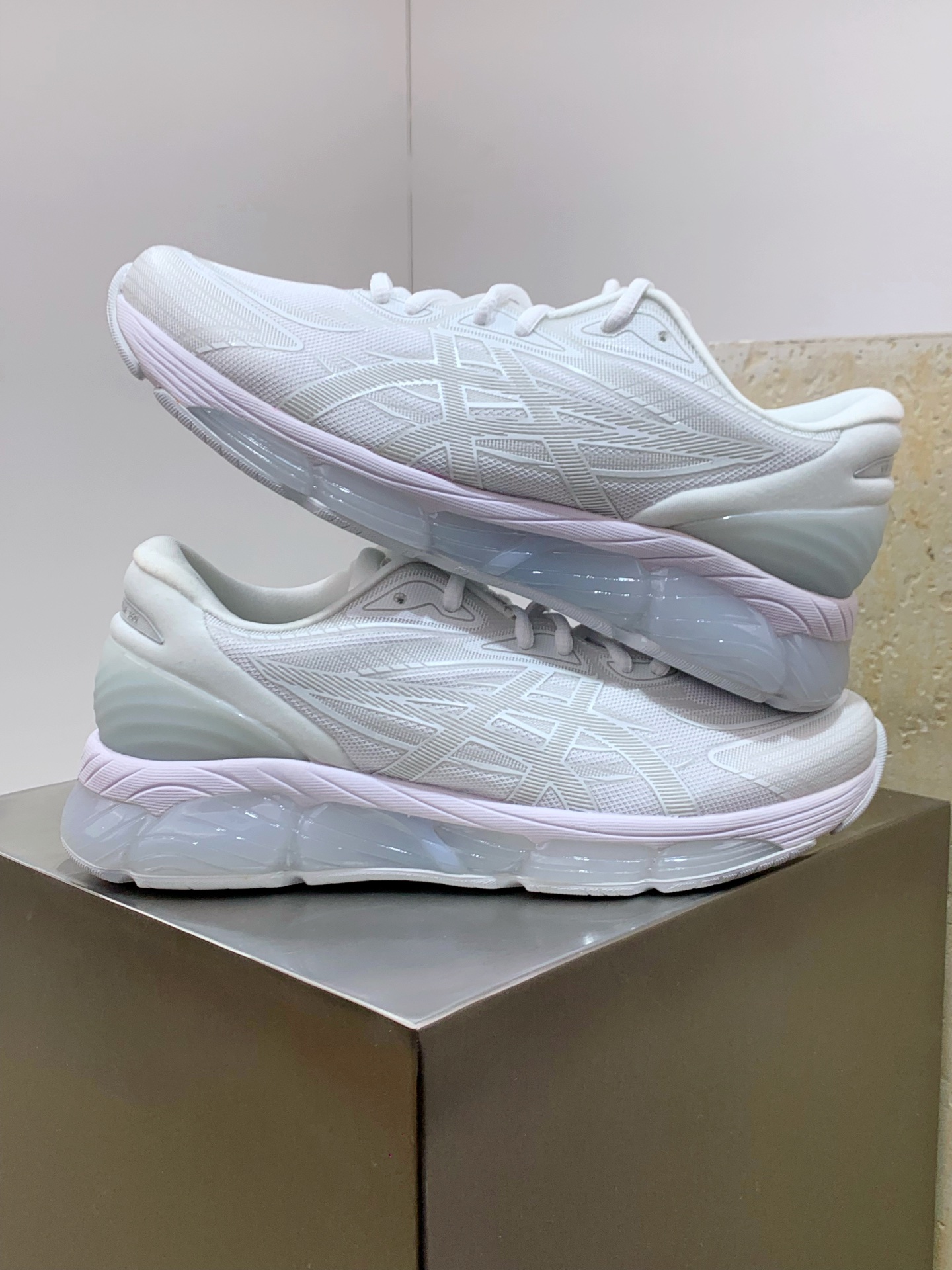 Asics Male Running Shoes Breathable M-l-s