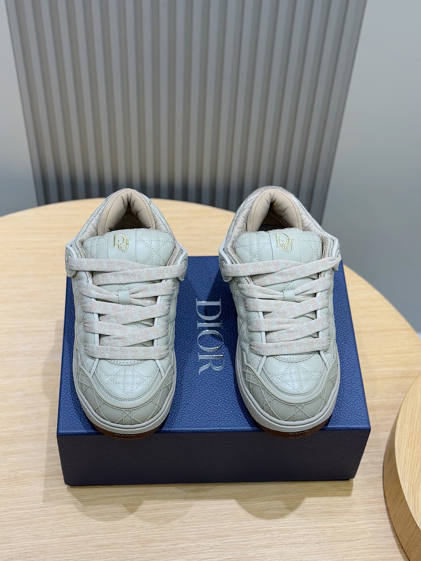 Male Sneakers Blue Breathable M-l-s